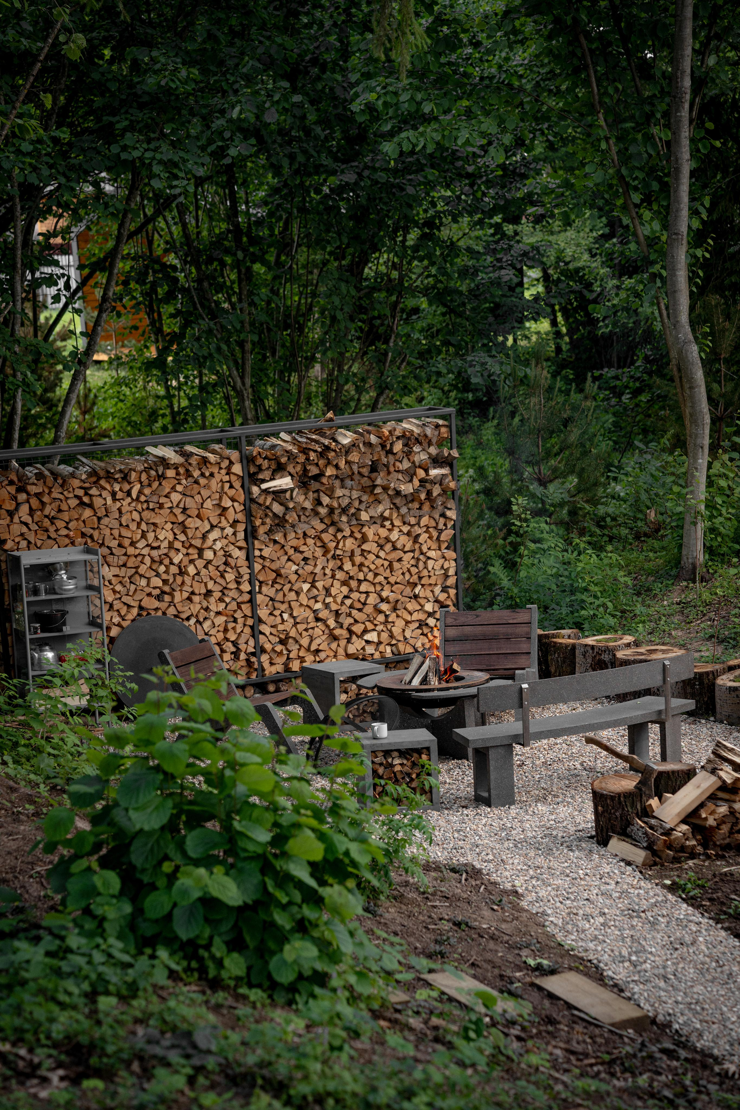 Дом под деревом под Истрой