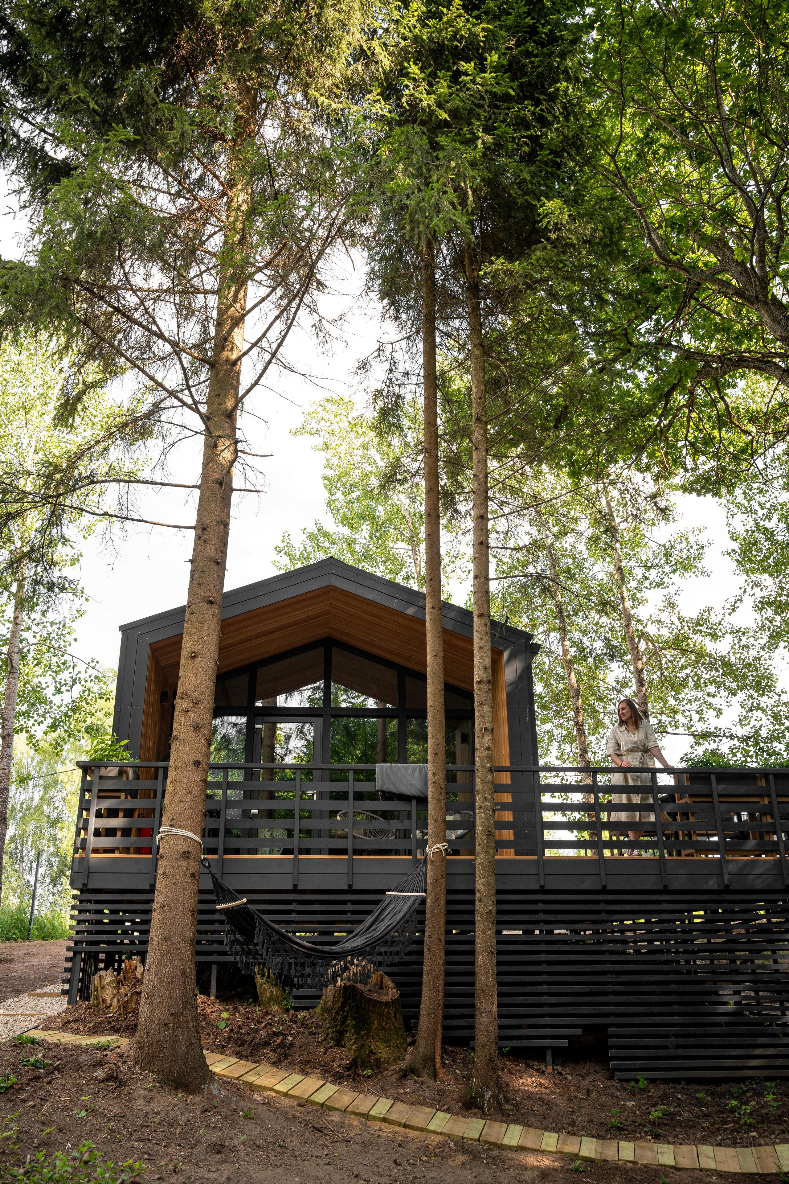 Дом под деревом под Истрой