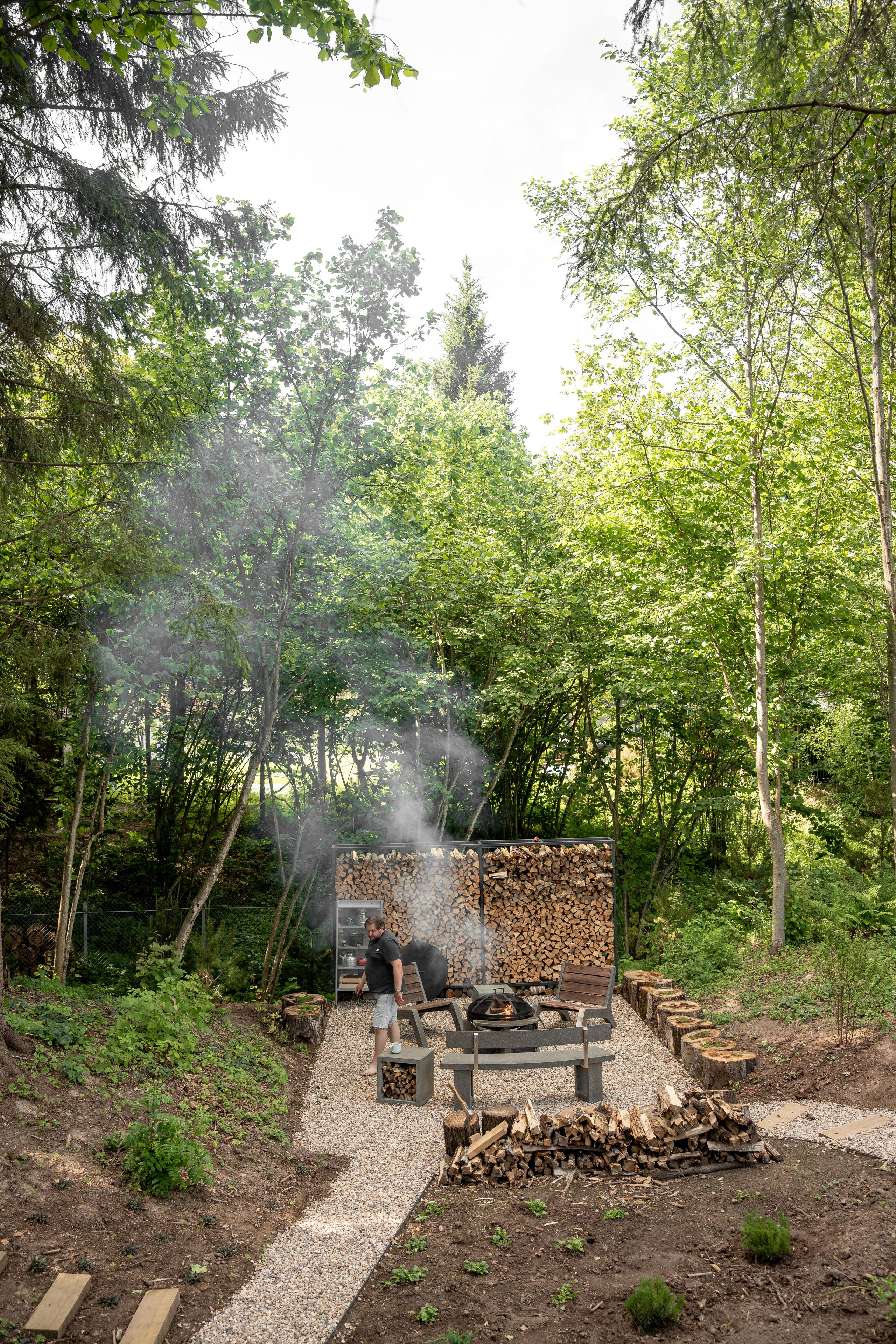 Дом под деревом под Истрой