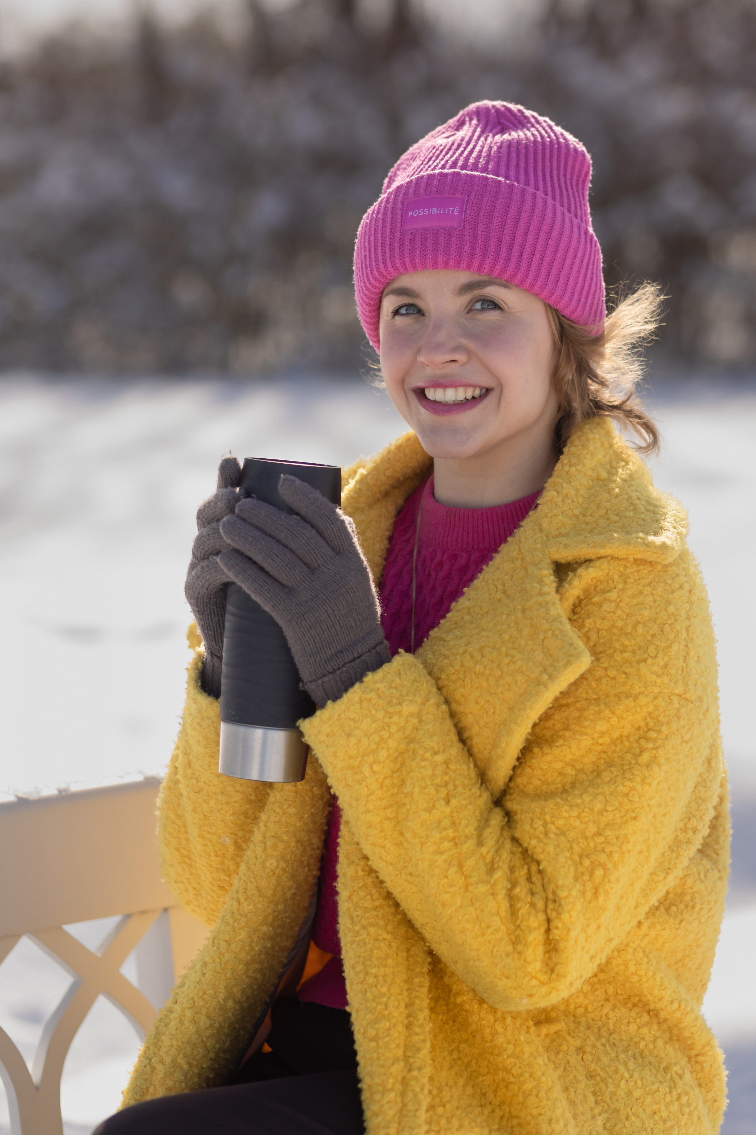 Зимняя индивидуальная фотосессия на улице