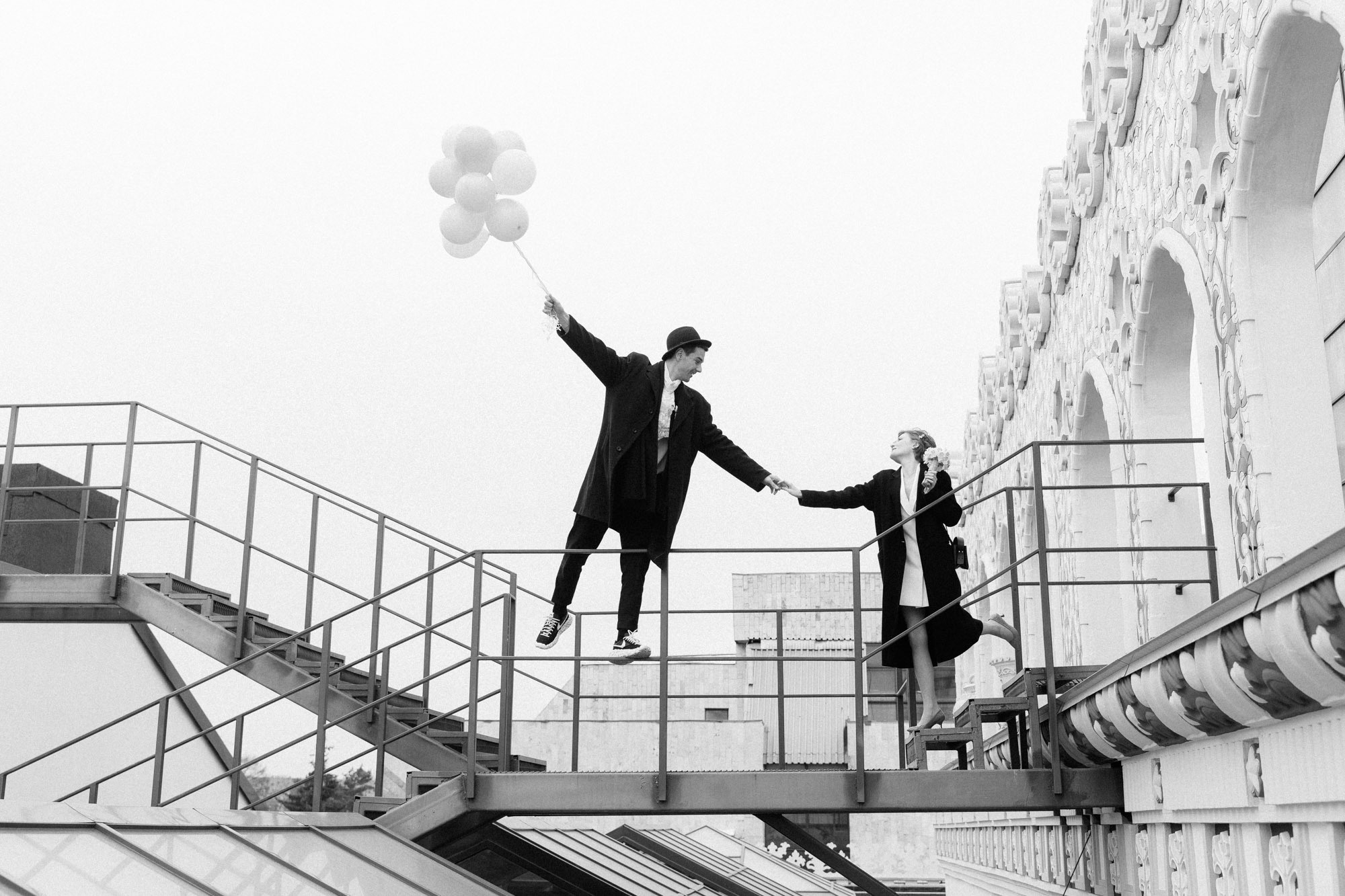 Двое в «Космосе». Фотограф в Москве Женя Потах