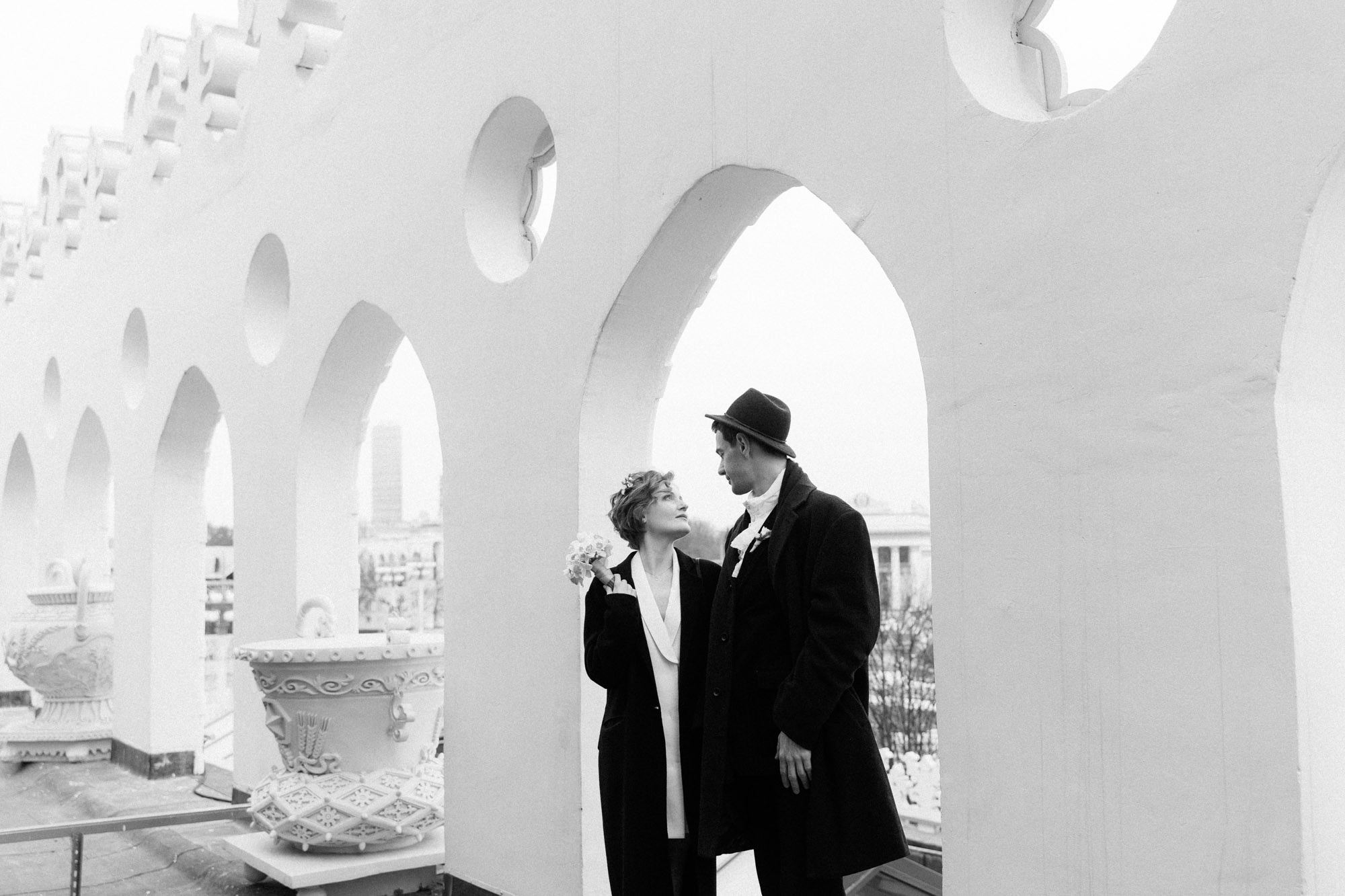 Двое в «Космосе». Фотограф в Москве Женя Потах