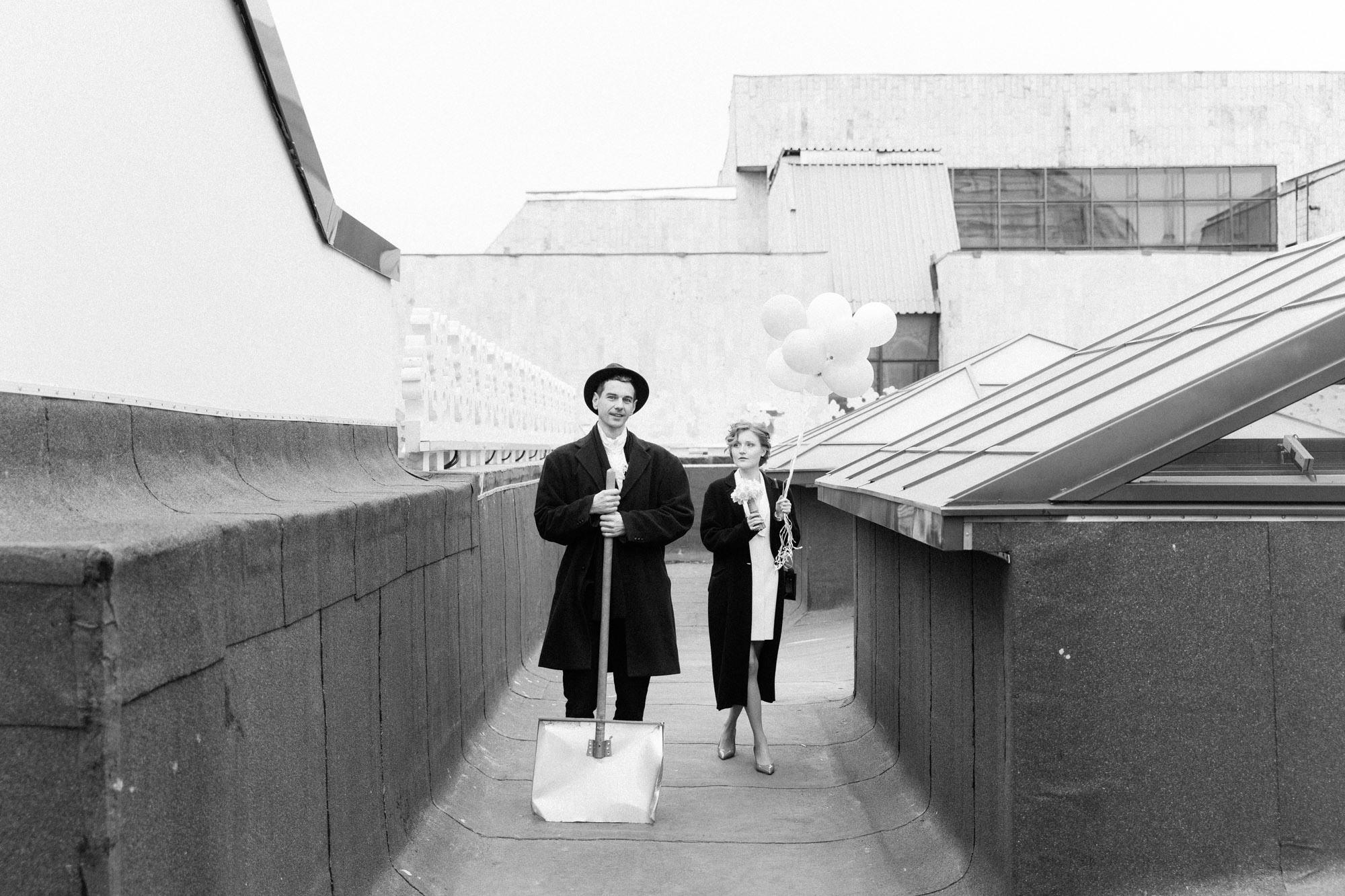 Двое в «Космосе». Фотограф в Москве Женя Потах