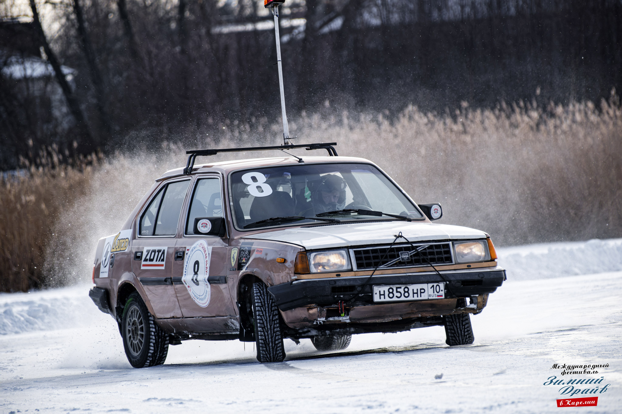 «Зимний Драйв в Карелии» Авто Марафон-гигант «25 часов на льду» Илона Накутис, Николай Грязин, джимхана, фотограф Антон Медведев, icoguar, Сортавала, Карелия