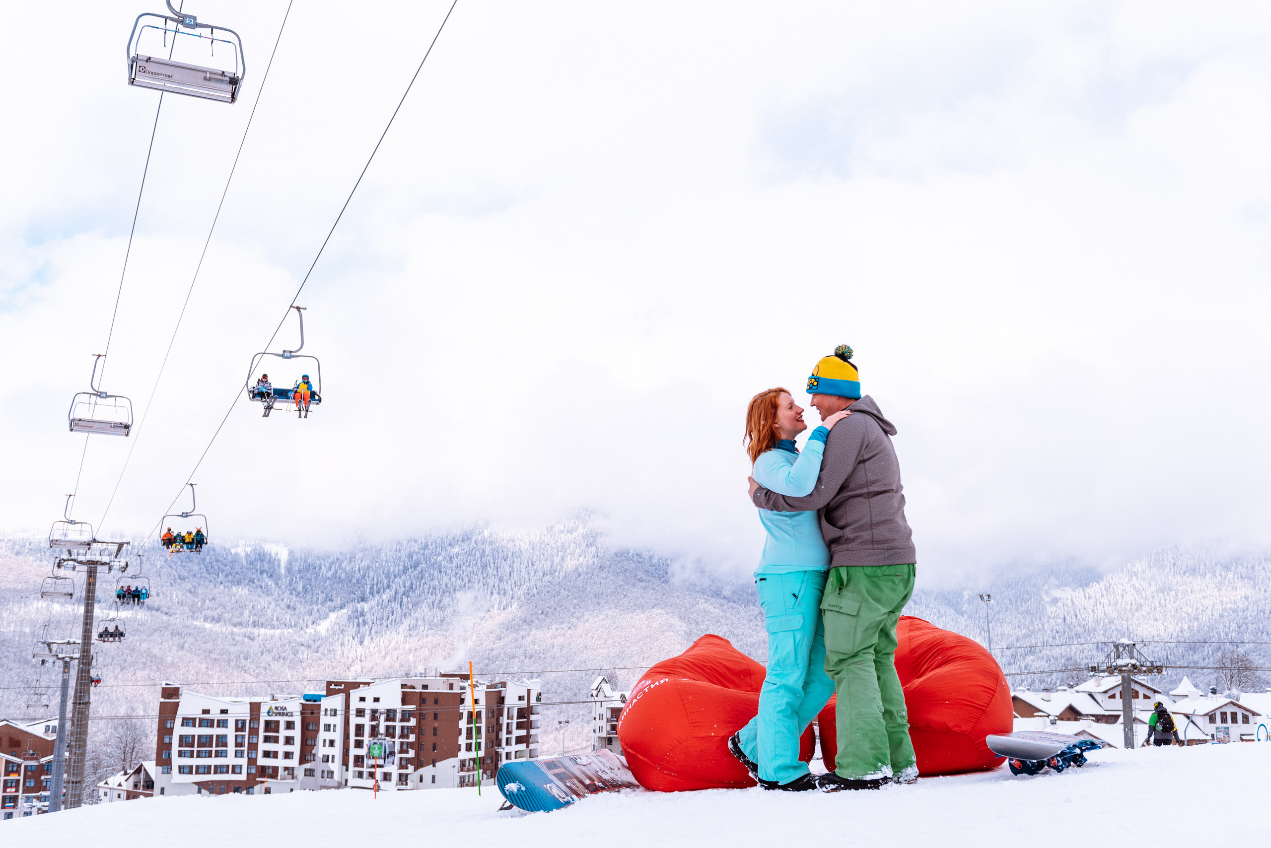 Love, recreation and snowboarding. Fedor Lemeshko — Destination Wedding and Family Lifestyle photographer