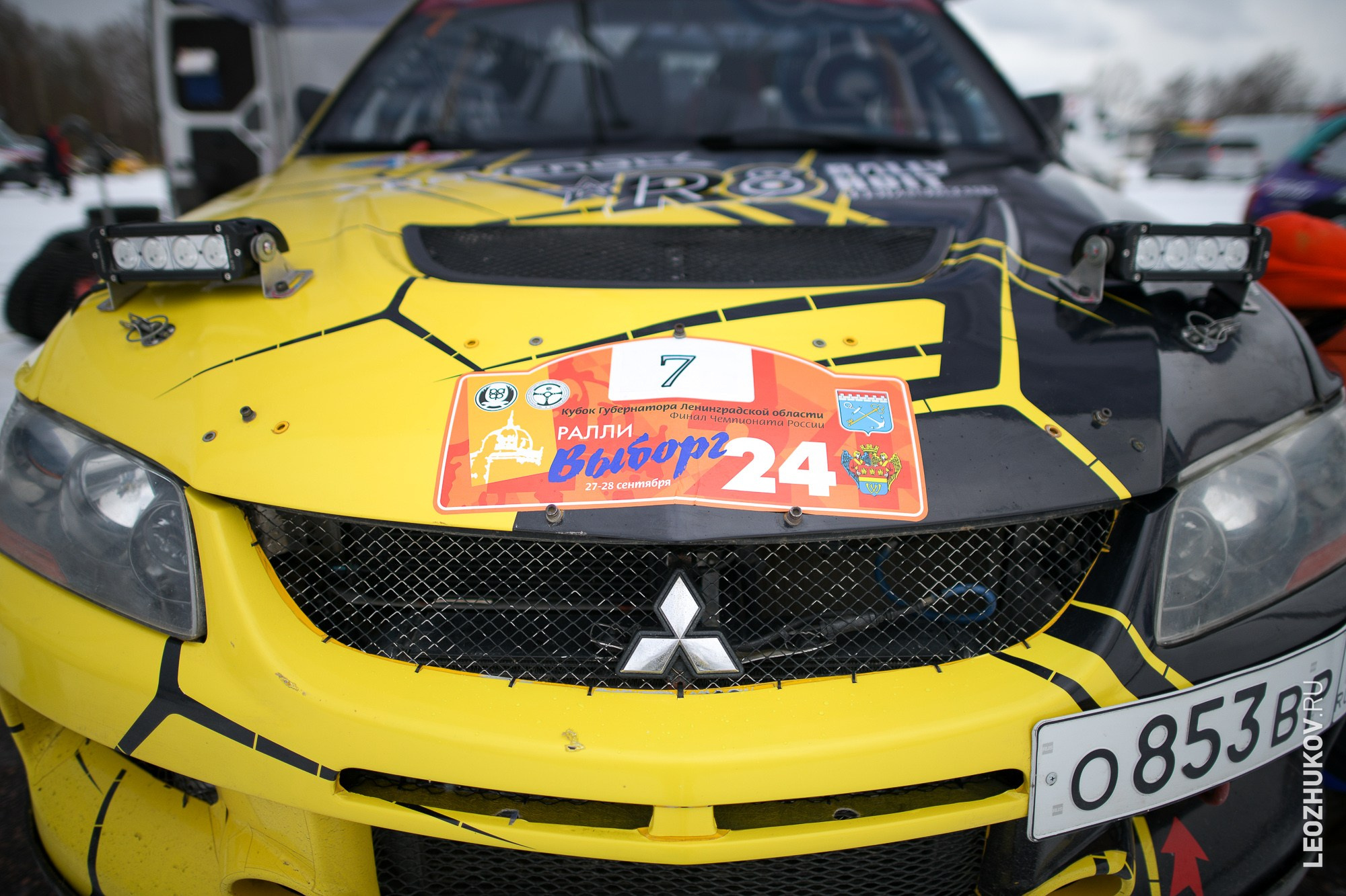 Rally Vyborg 2024. Sports photographer Leonid Zhukov
