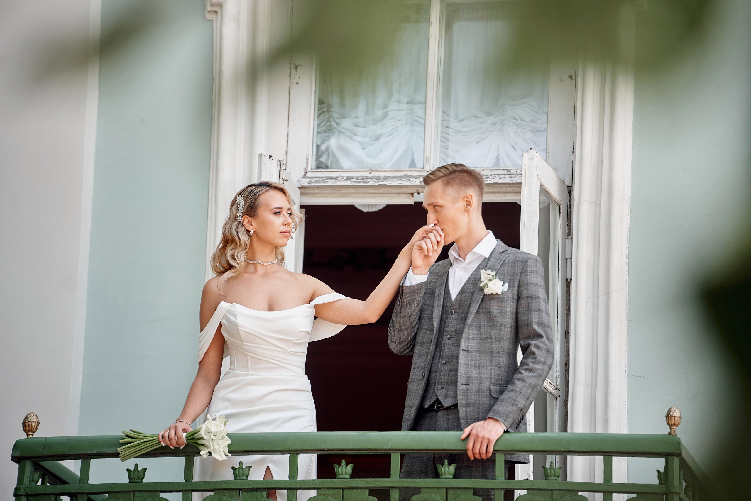 Свадебняа Фотосессия Николая и Анастасии в Кусково