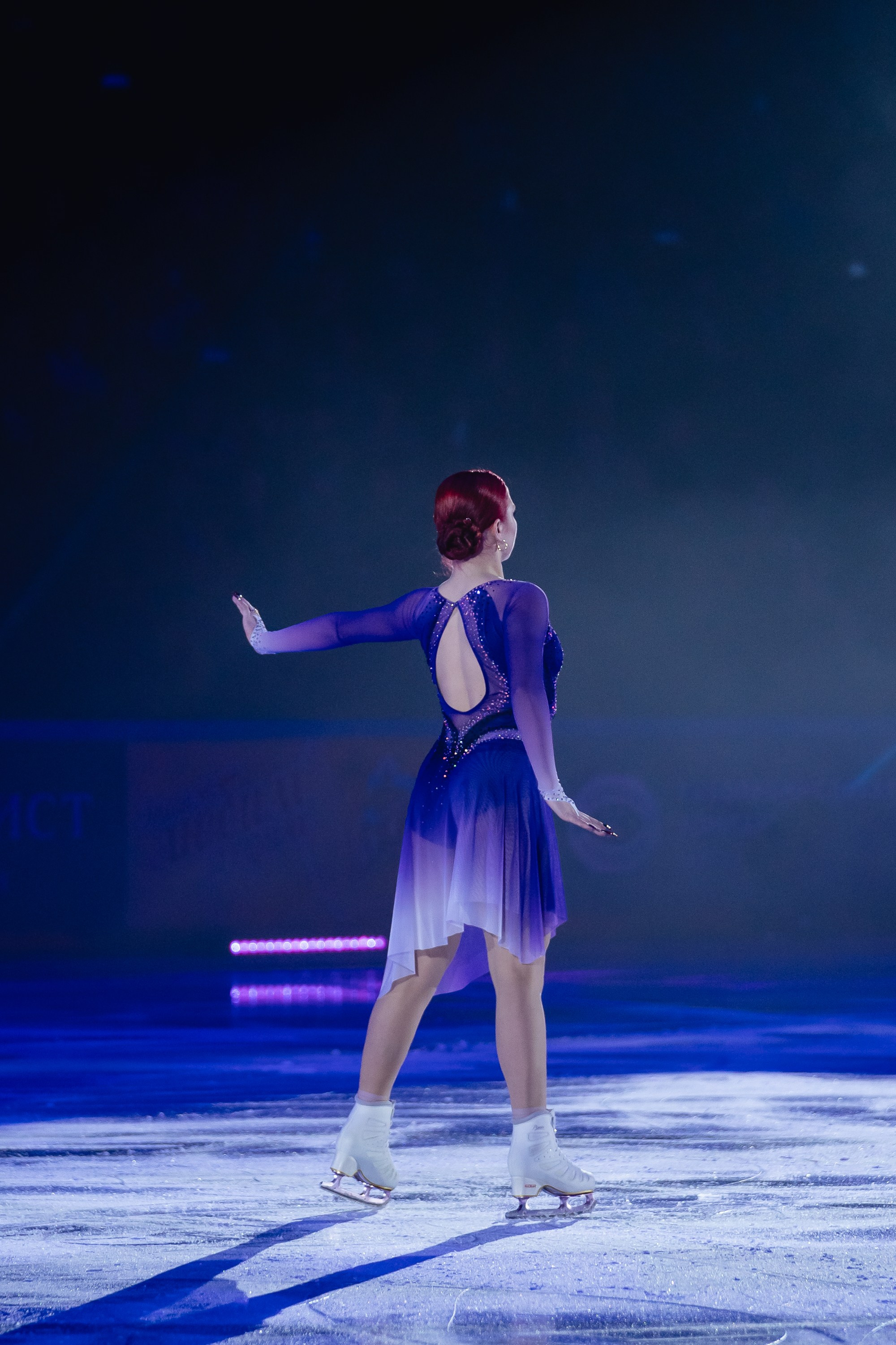 Шоу «Чемпионы на льду» в Новосибирске. Воробьева Ксения — Спортивный и танцевальный фотограф Новосибирск