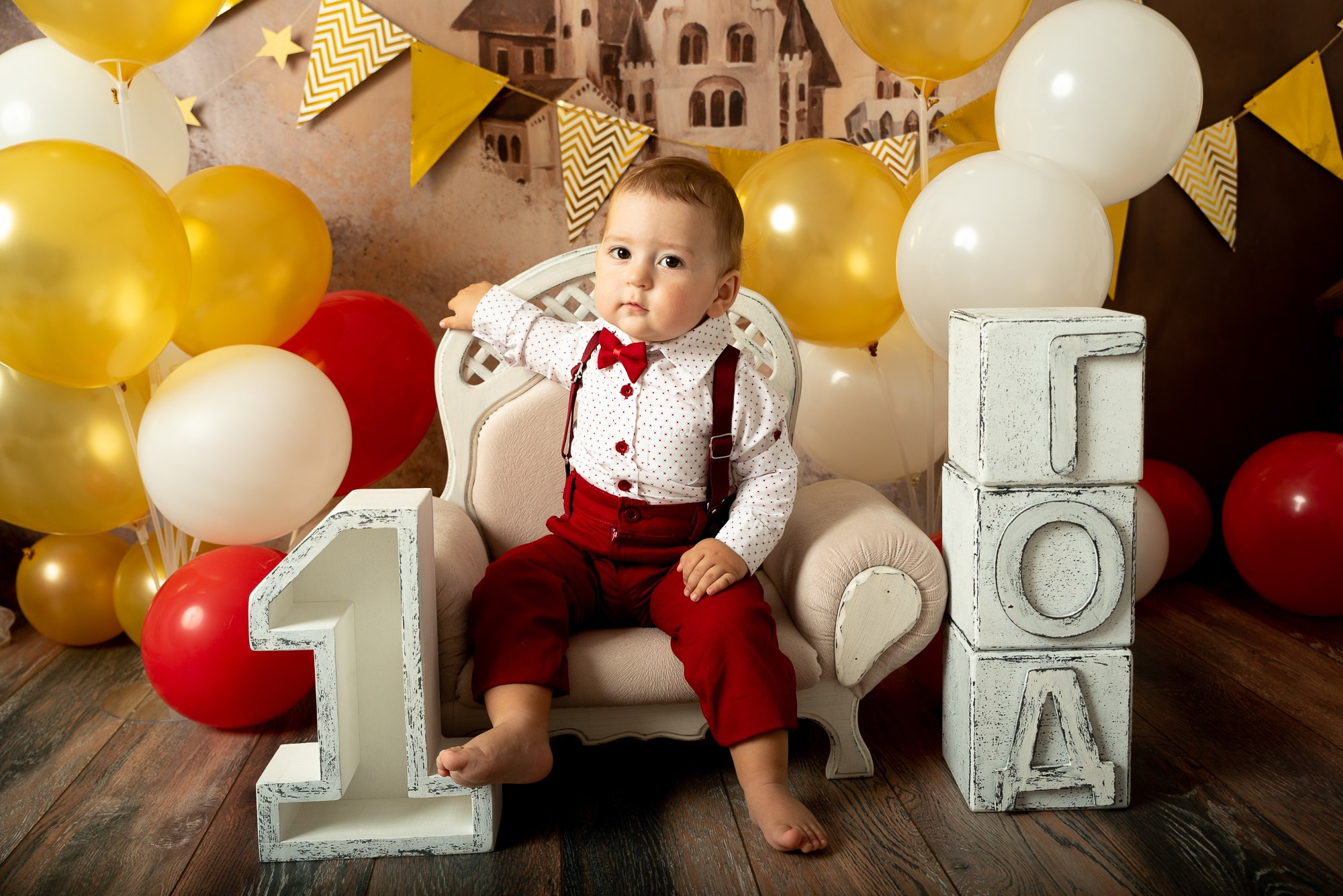 Годовасие ВСЕ ВКЛЮЧЕНО малыш Михаил. Фотограф новорожденных в Нижневартовске Лара Курдюкова