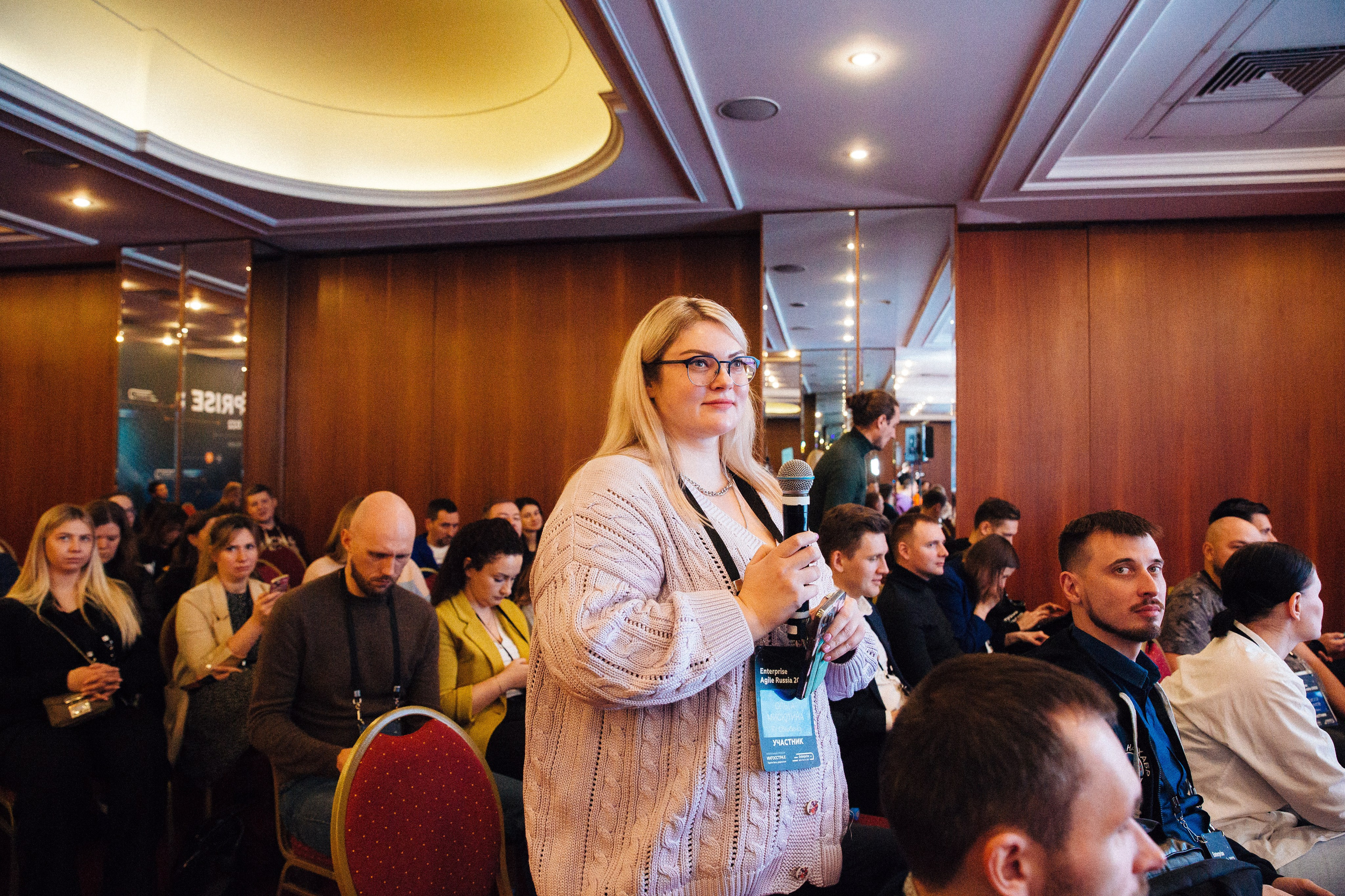 Репортажная съемка конференции Enterprise Agile Russia 2022. КонТайм: профессиональная съемка для организаций