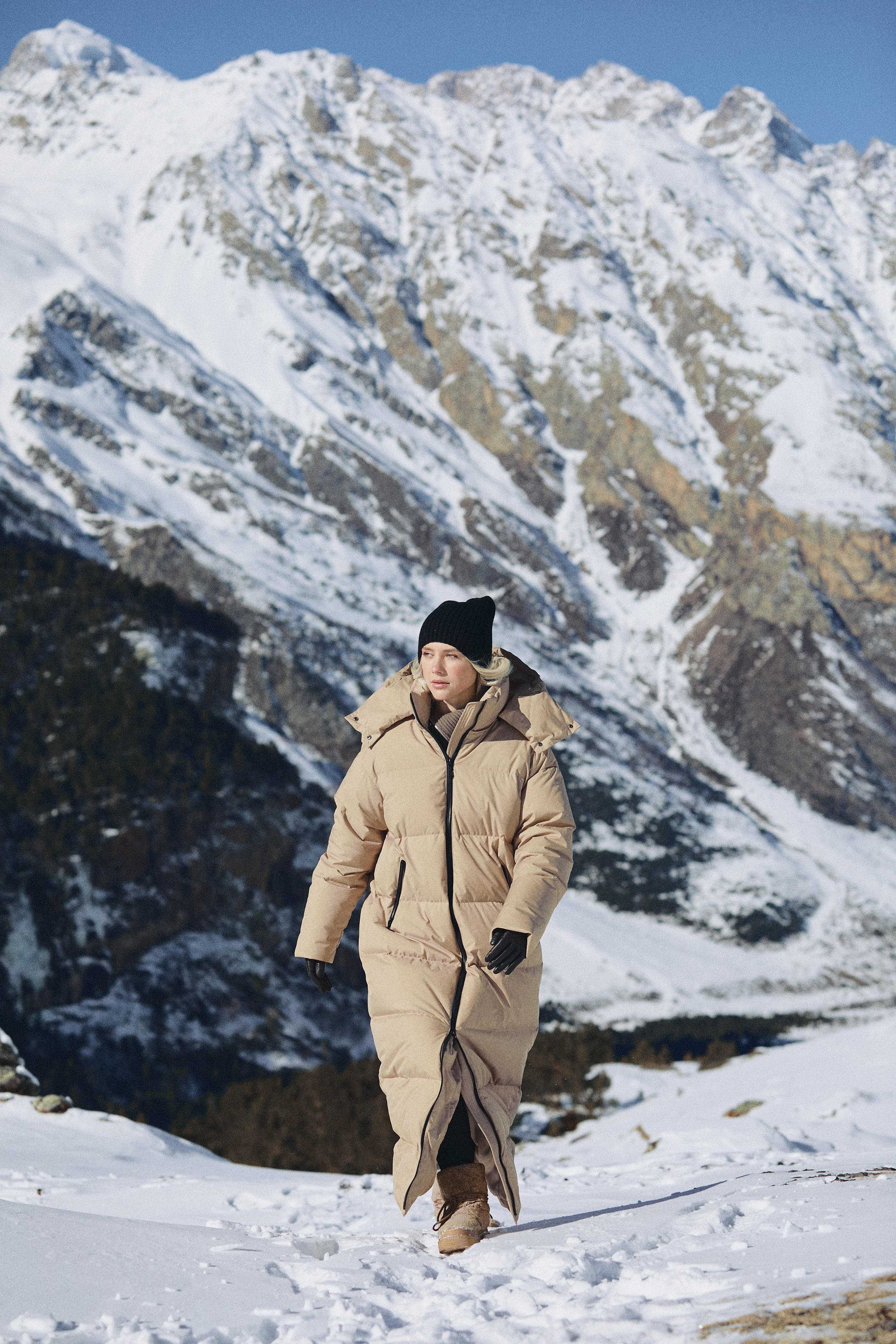 Имиджевая съемка для бренда. Фотограф Продюсер в горах КБР / Москва Нальчик Горы