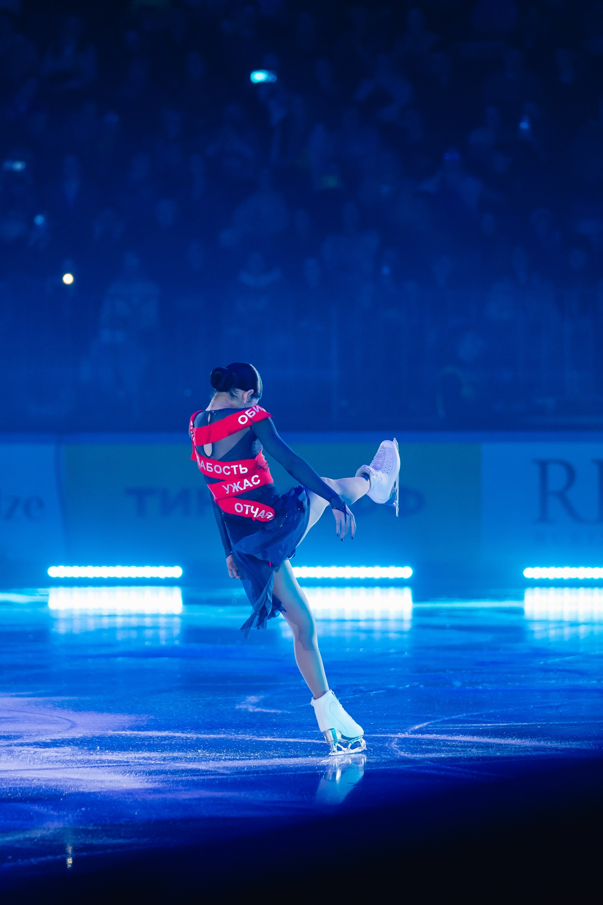 Шоу «Чемпионы на льду» в Новосибирске. Воробьева Ксения — Спортивный и танцевальный фотограф Новосибирск