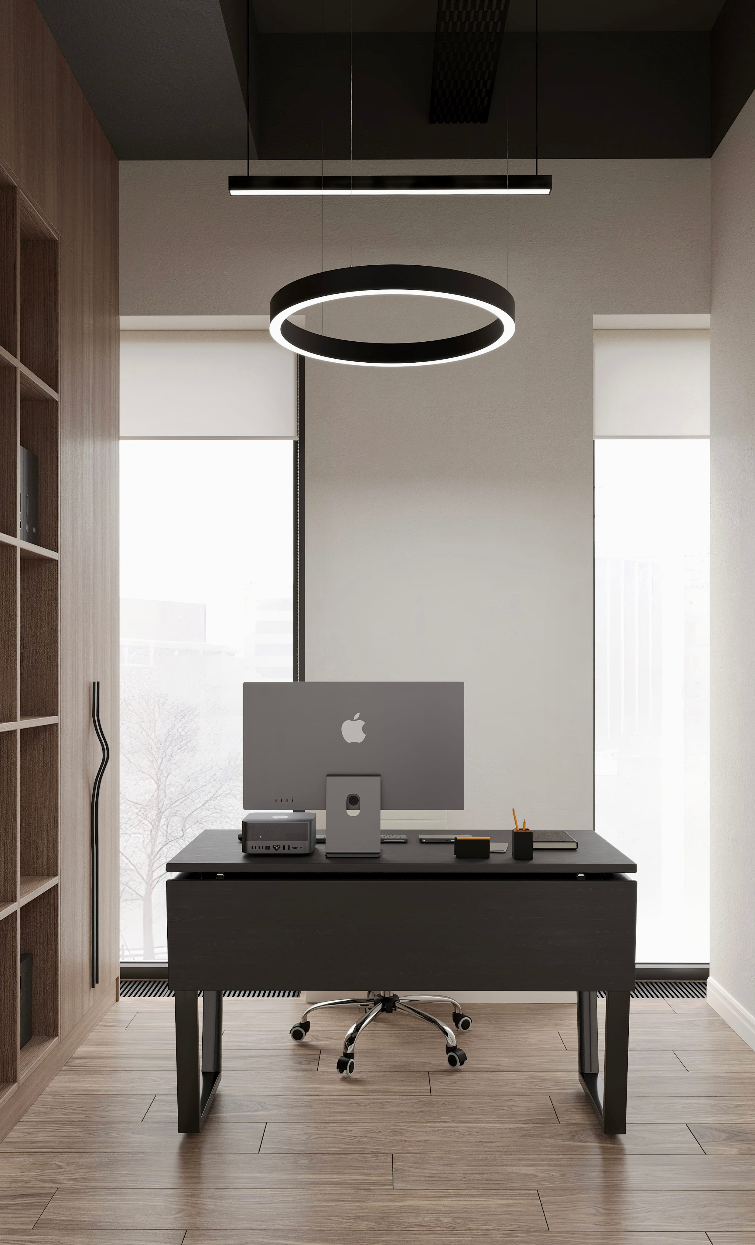 Офис 264 м², БЦ «Останкино». 3D Визуализация интерьера