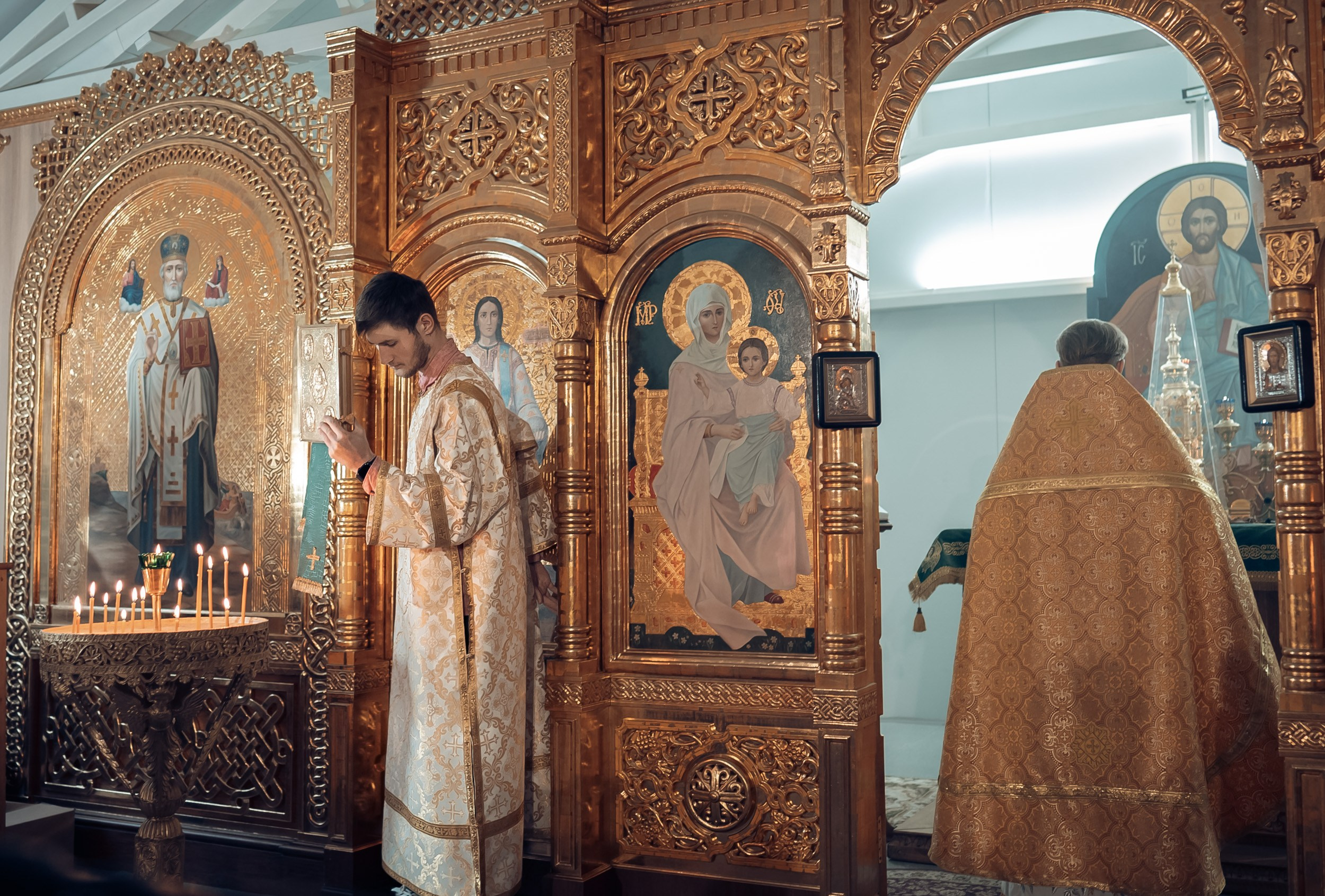 Богослужения в храме Прп.Виталия Александрийского г. Севастополь. Церковный фотограф Севастополь