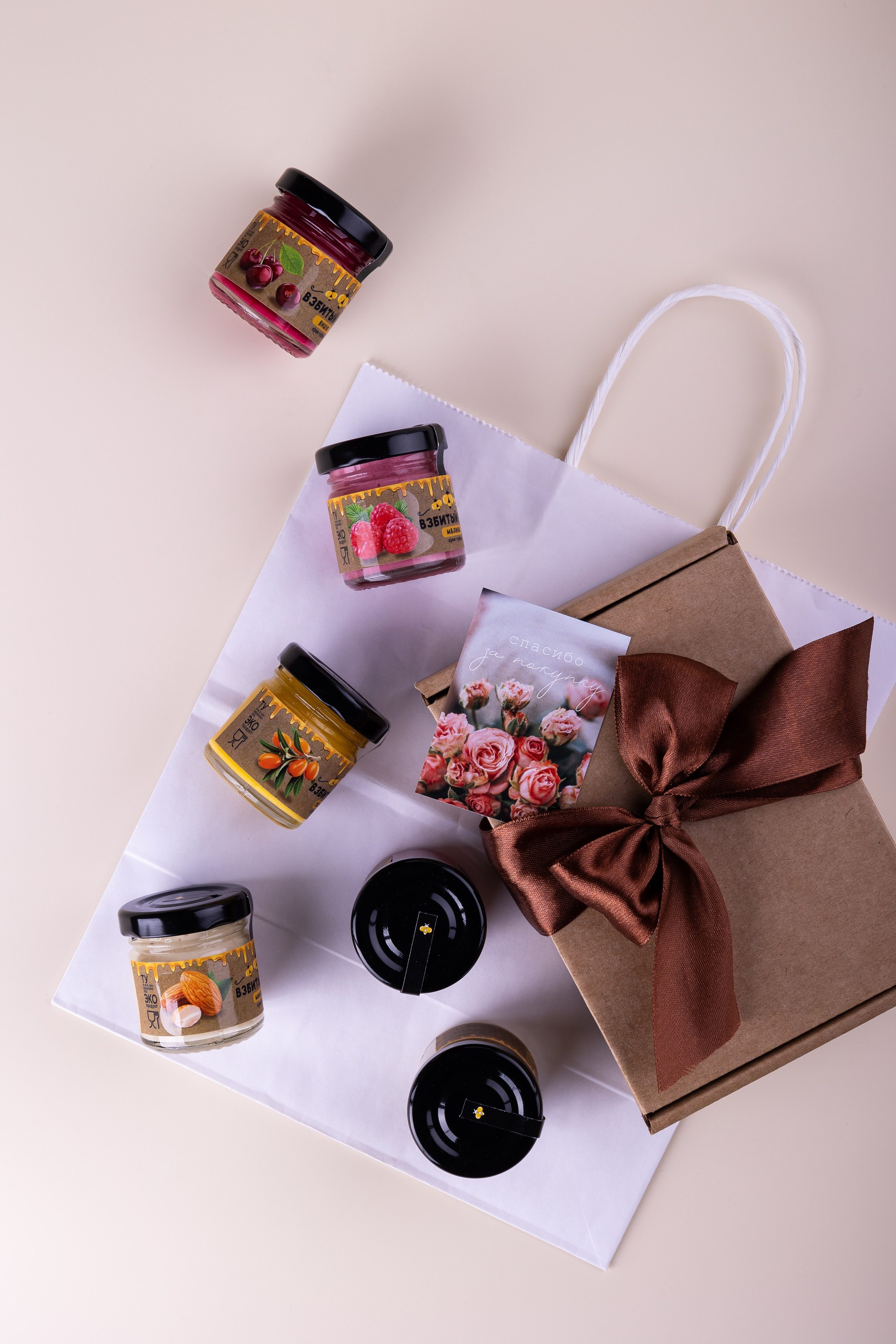 Наборы меда-суфле для маркетплейсов. Предметный и фуд-фотограф Лариса Андреева г. Набережные Челны