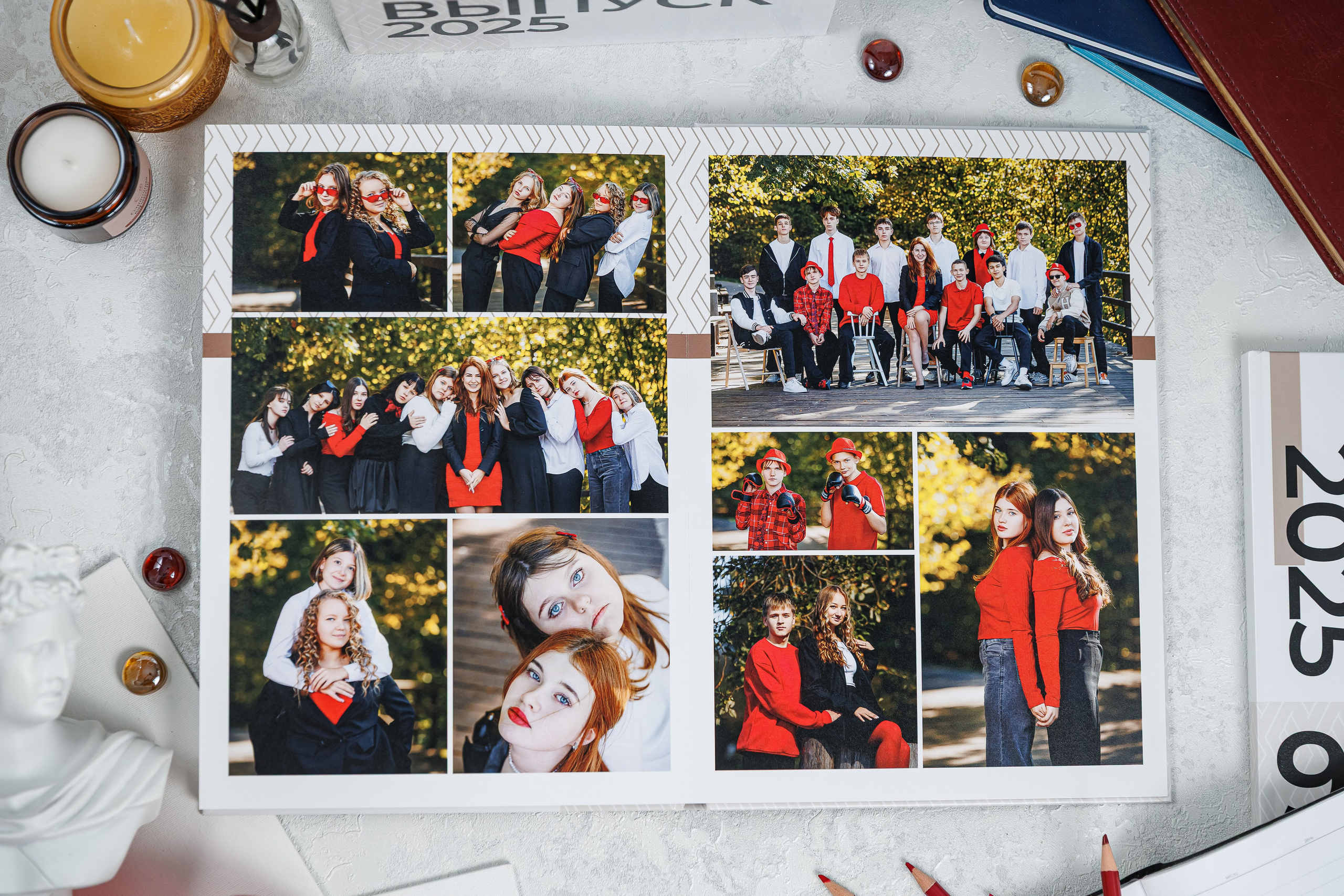 Альбомы общей вёрстки (одинаковые) 9, 11 класс. Семейный и детский фотограф Комина Елена, Власиха, Одинцово