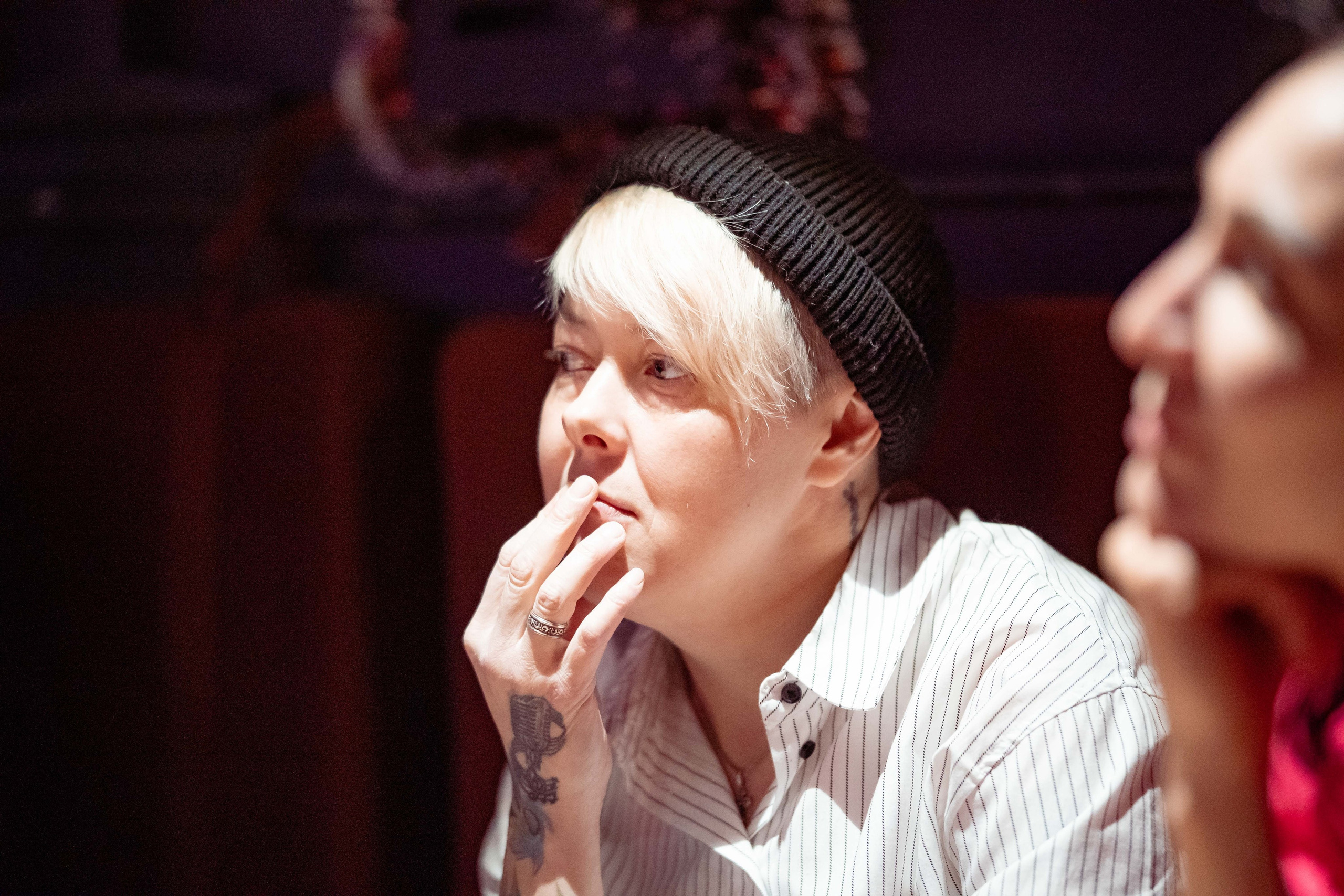 Репортажные фотографии творческого вечера Такие дела, Панда