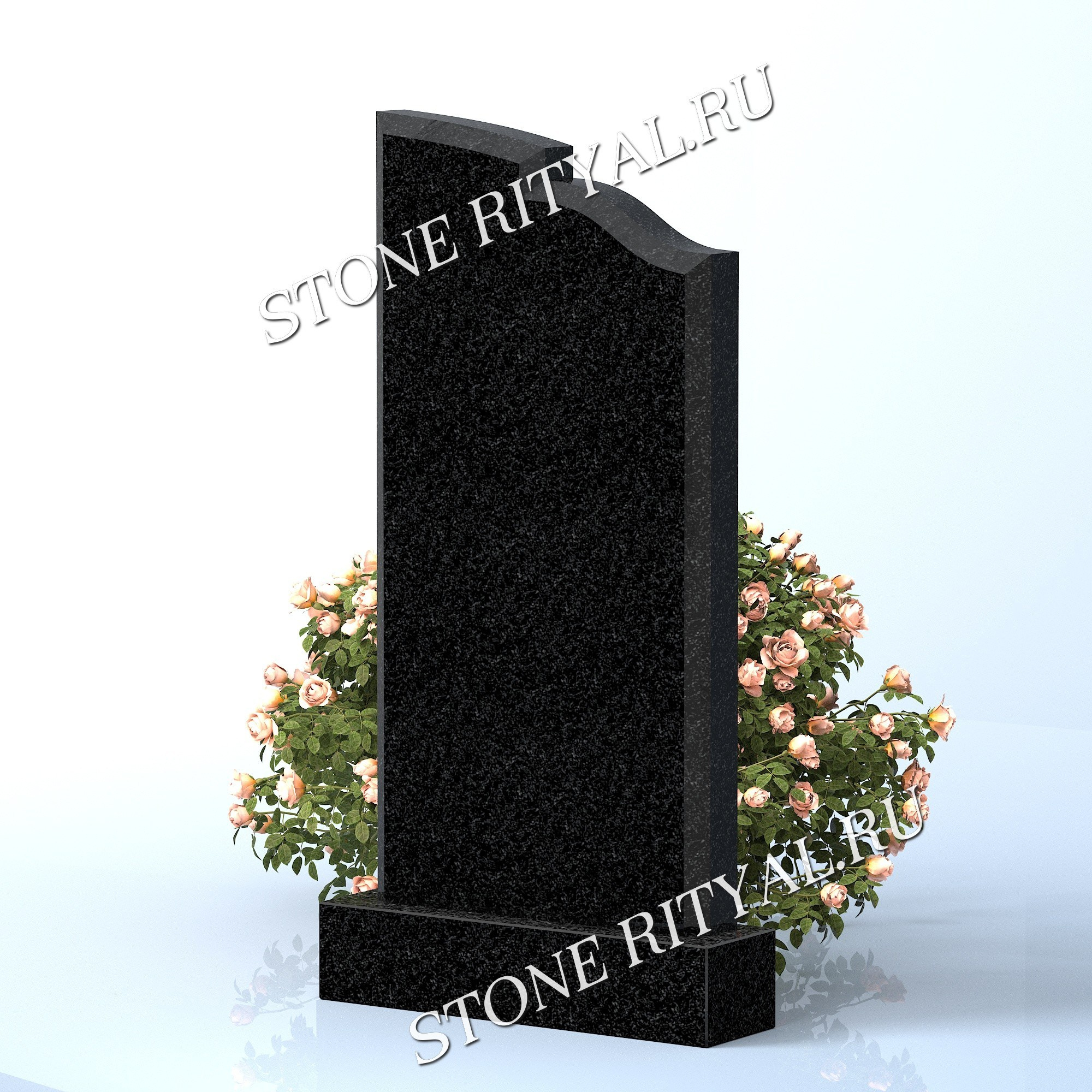 Вертикальные памятники прямые. Изготовление и установка памятников в Москве и МО