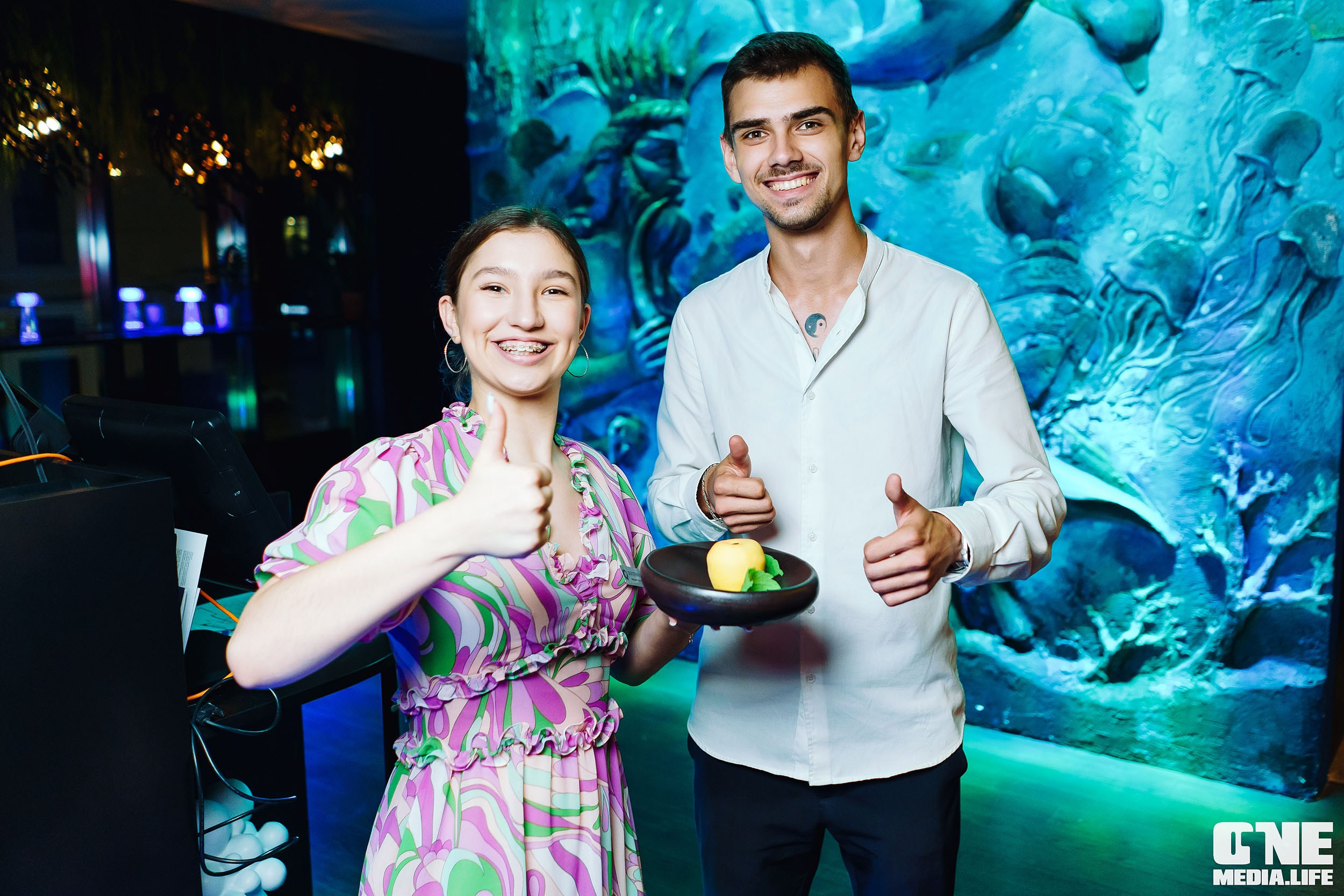 Фоторепортаж с вечеринки в ресторане Океан. One Media Life: фоторепортажи, фотоотчеты с мероприятий и заведений