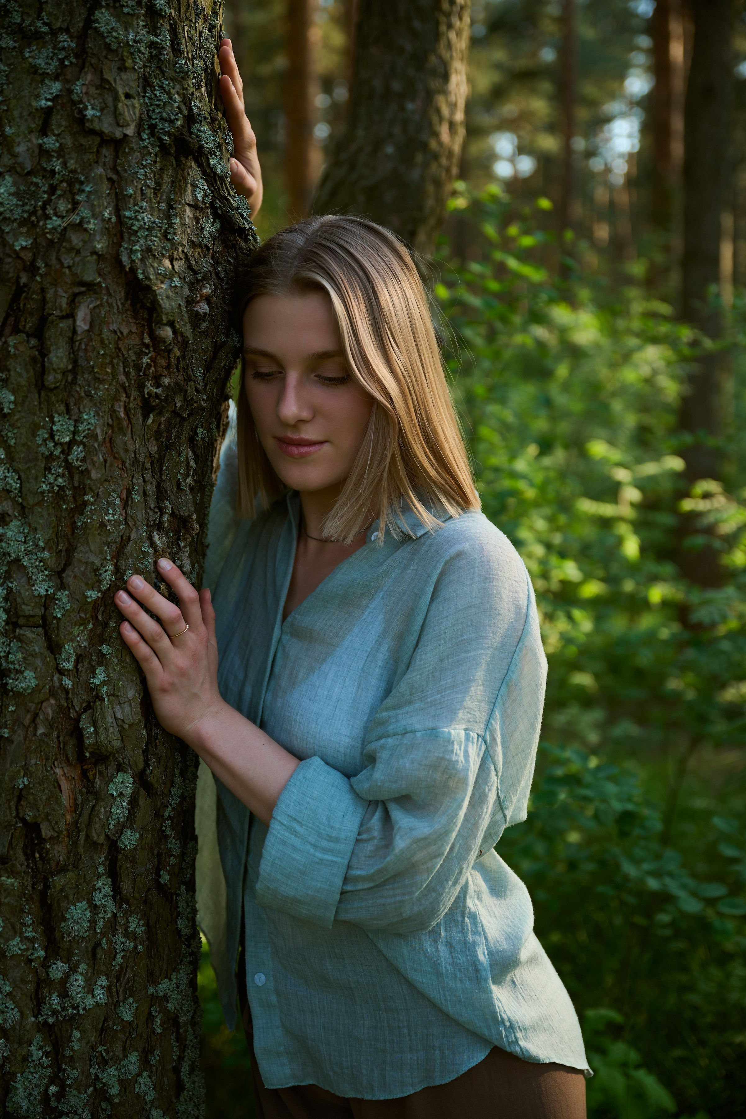 Тихая женская съемка на природе — Алина. Женская фотосессия в Твери — тихая съёмка | Дмитрий Козьминых