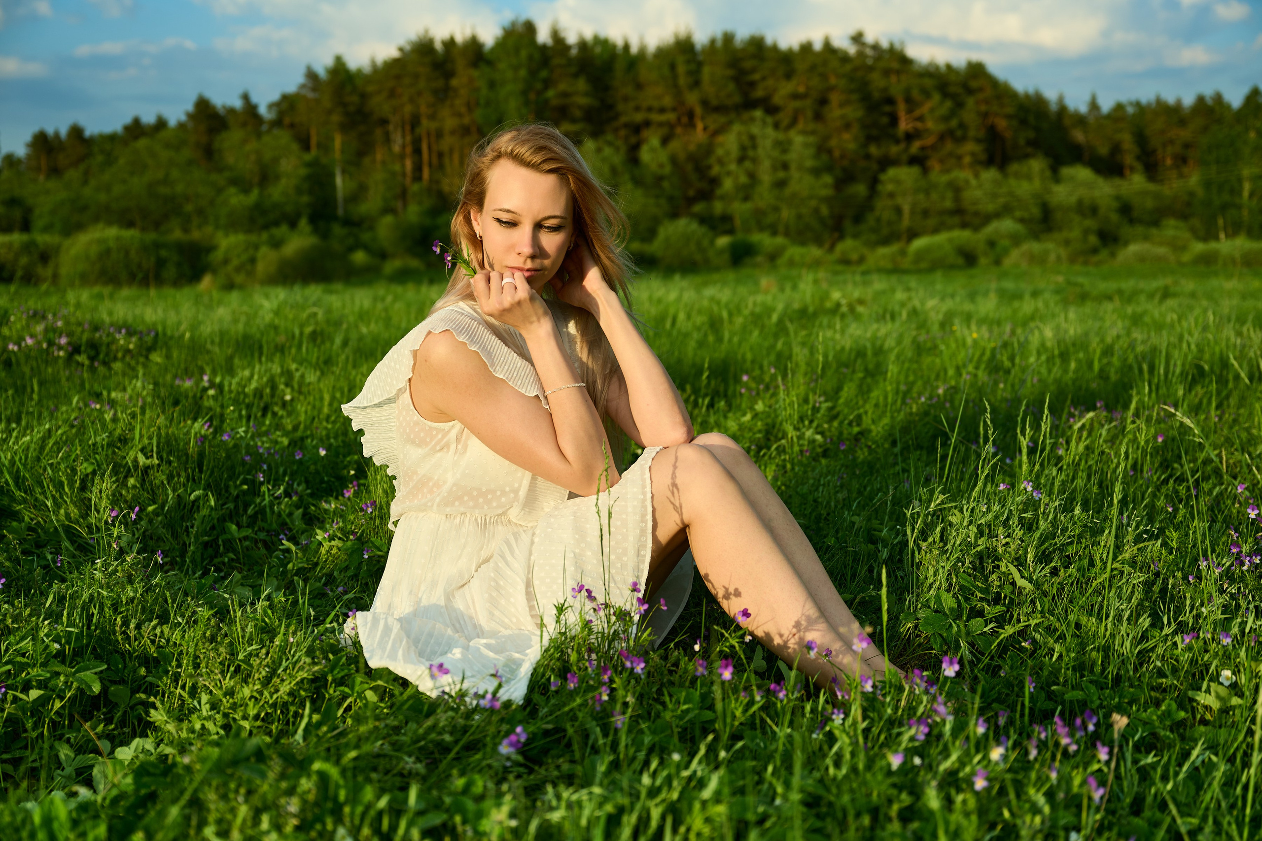 Съемка на природе — Анна Миронова, Тверь