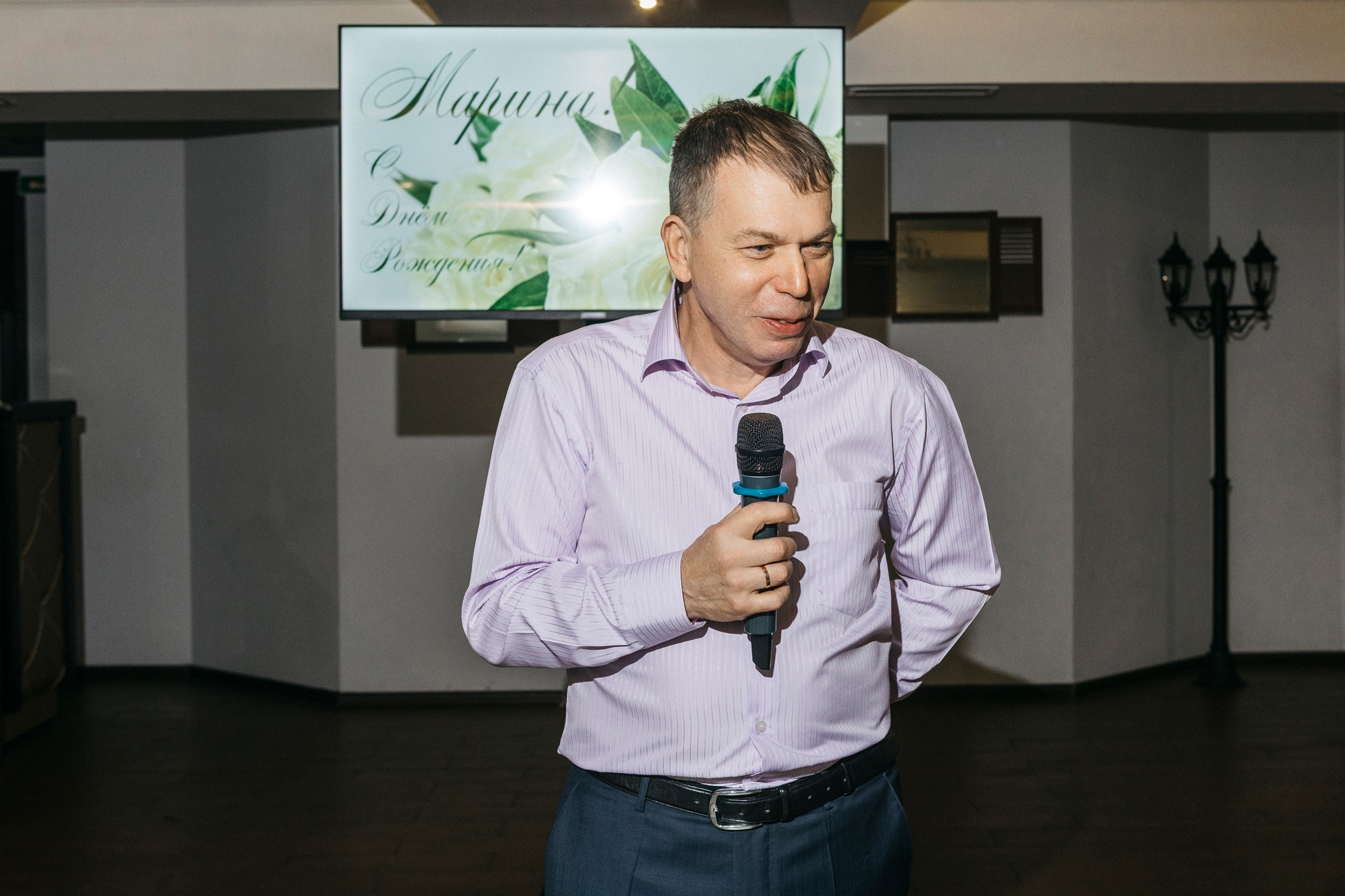 Позитивный репортажный фотограф на День Рождение, юбилей Питер