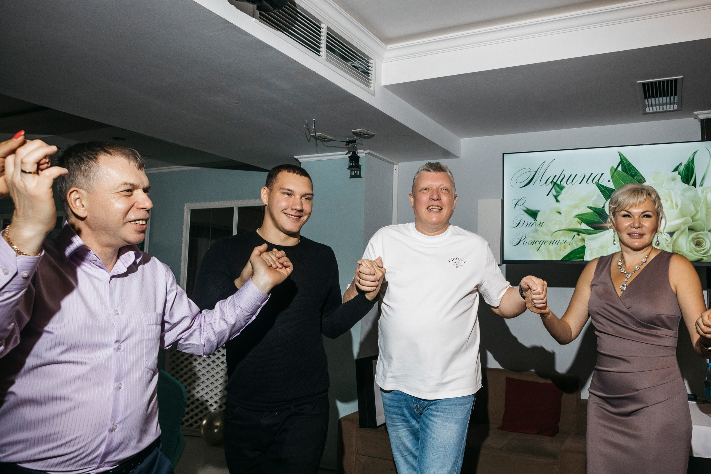 Позитивный репортажный фотограф на День Рождение, юбилей Питер