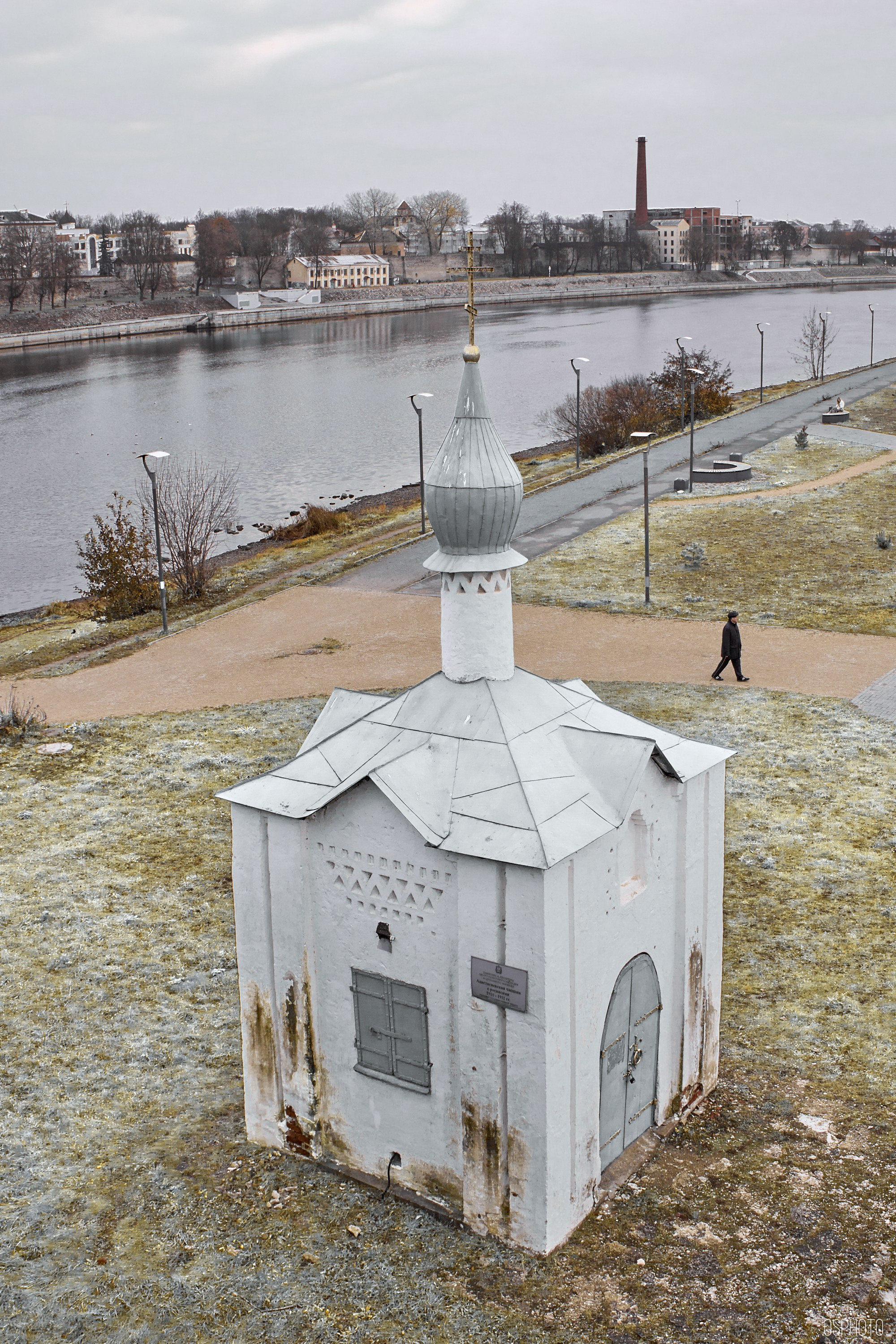 Псков. Ноябрь. Фотографъ Сергѣевъ. Поймать мгновеніе