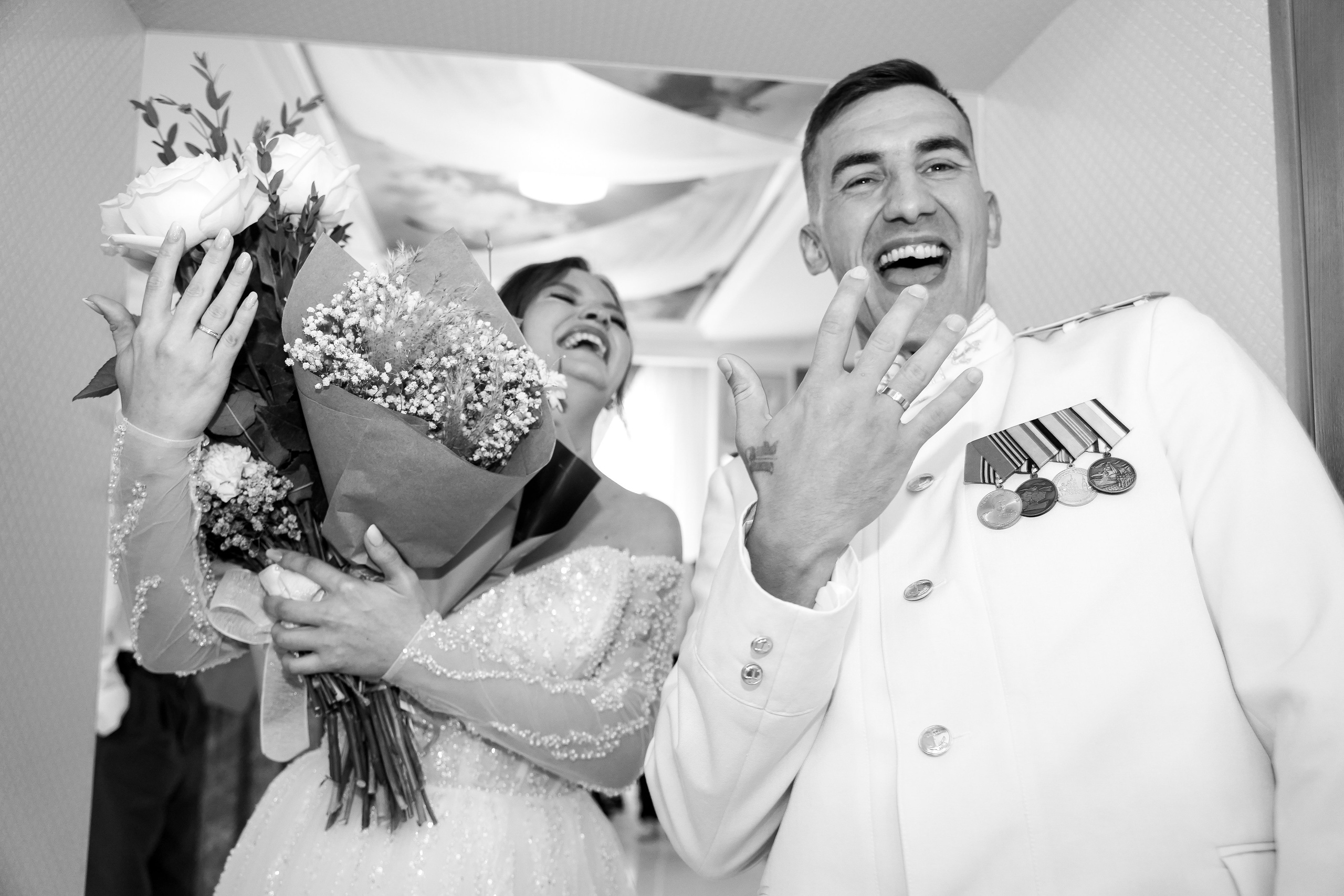 Илья и Кристина. ЗАГС Крондштата. Professional photoartist in St. Petersburg (wedding, reportage, portrait, model book, love story) Alexander Shvedov