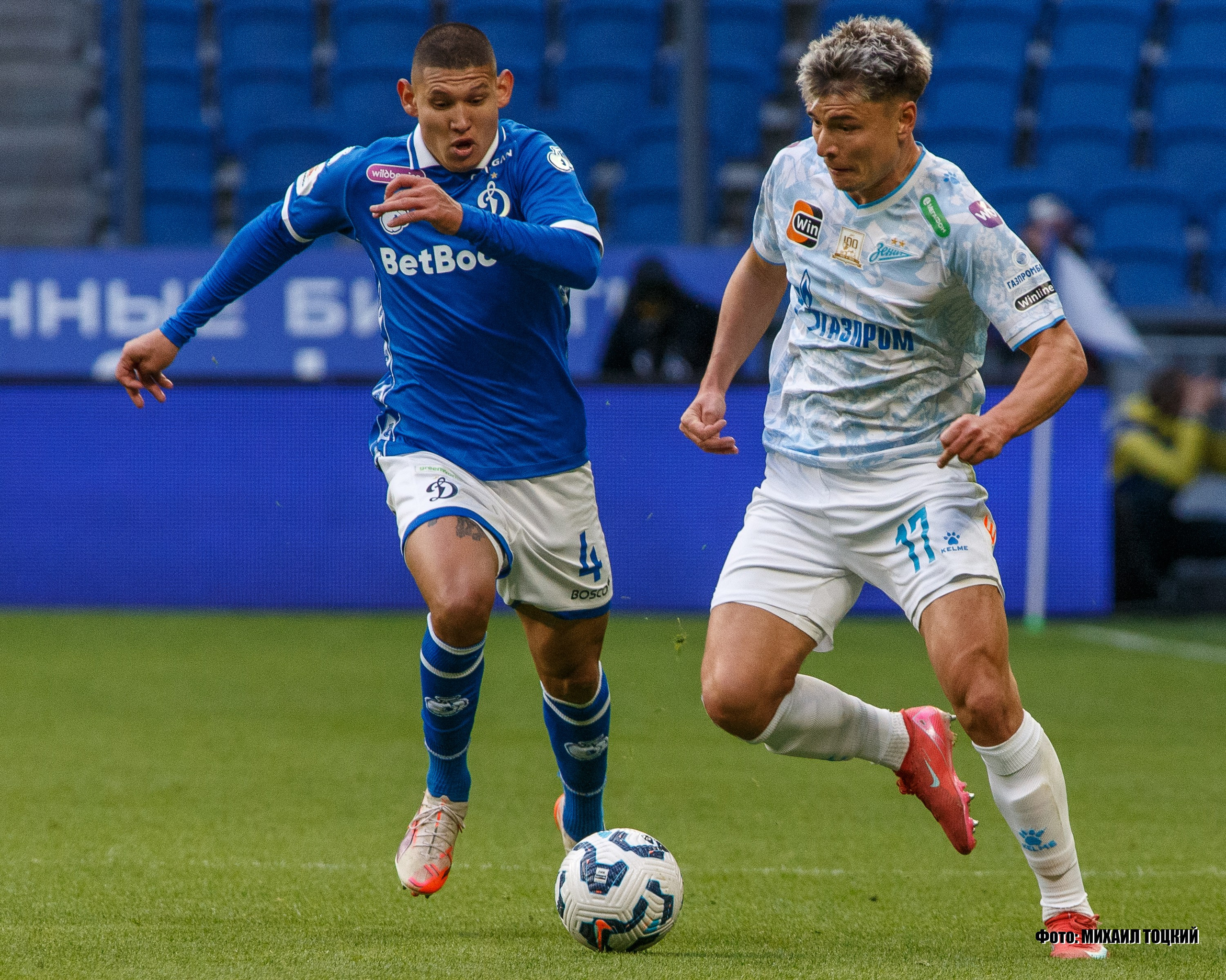 Фоторепортаж. РПЛ 26 тур. Динамо — Зенит. Михаил Тоцкий портретный и репортажный фотограф в Москве