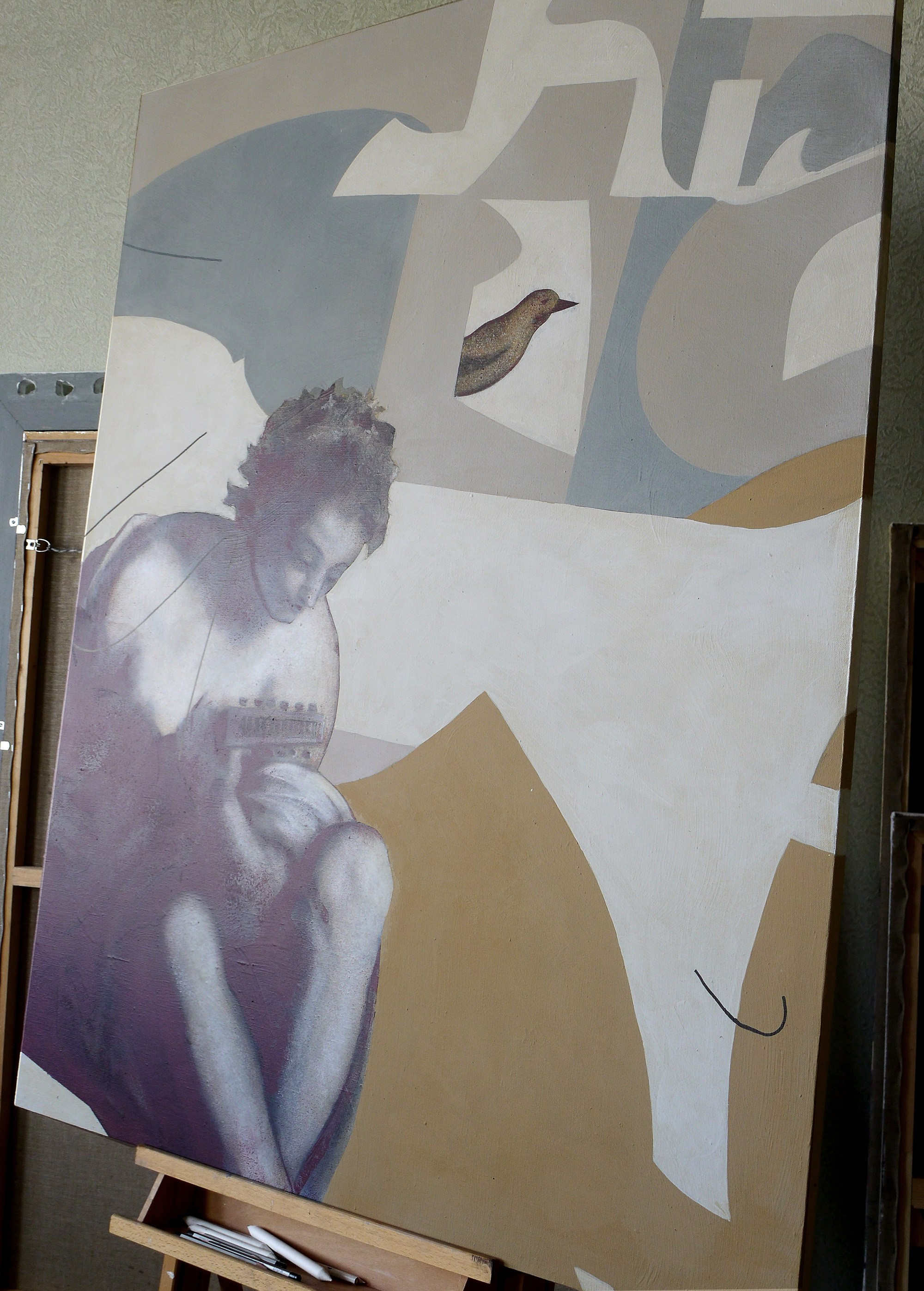 Квартет. Художник Ольга Рикун. Москва