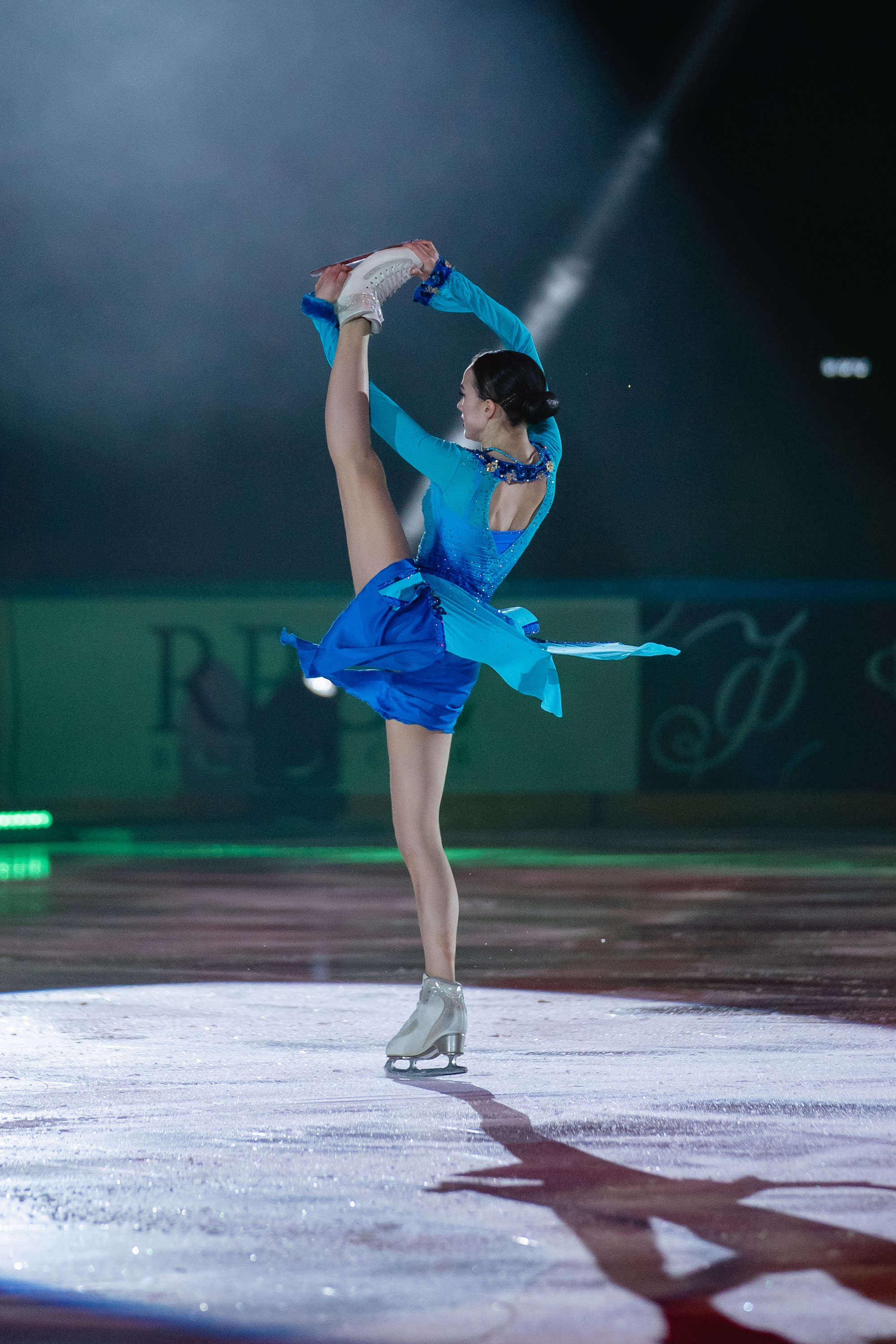 Шоу «Чемпионы на льду» в Новосибирске. Воробьева Ксения — Спортивный и танцевальный фотограф Новосибирск