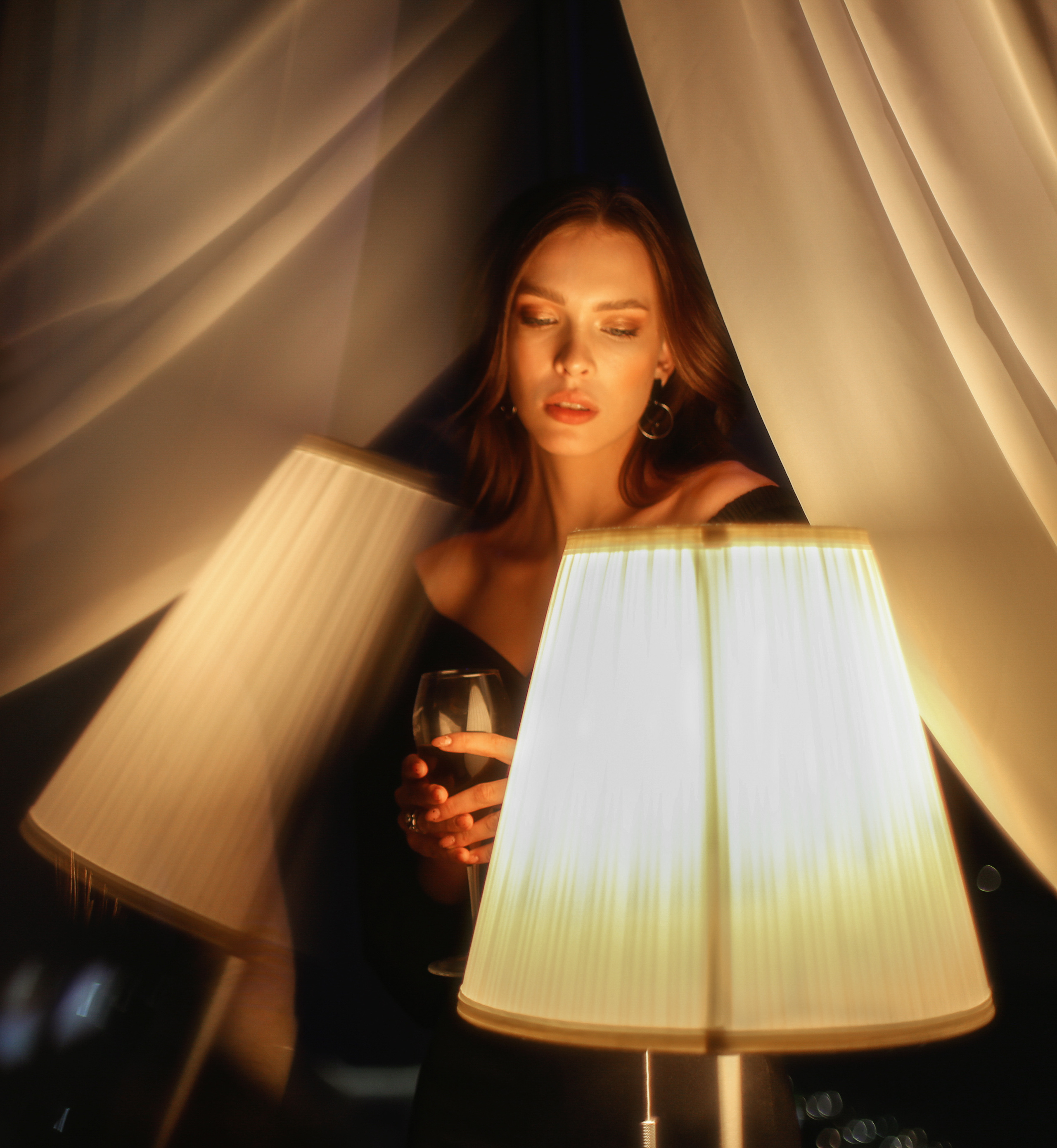 Портрет женский. Портретная фотосессия. Фотопортрет. Студийный портрет. Семейный и детский фотограф в Омске Светлана Каритун