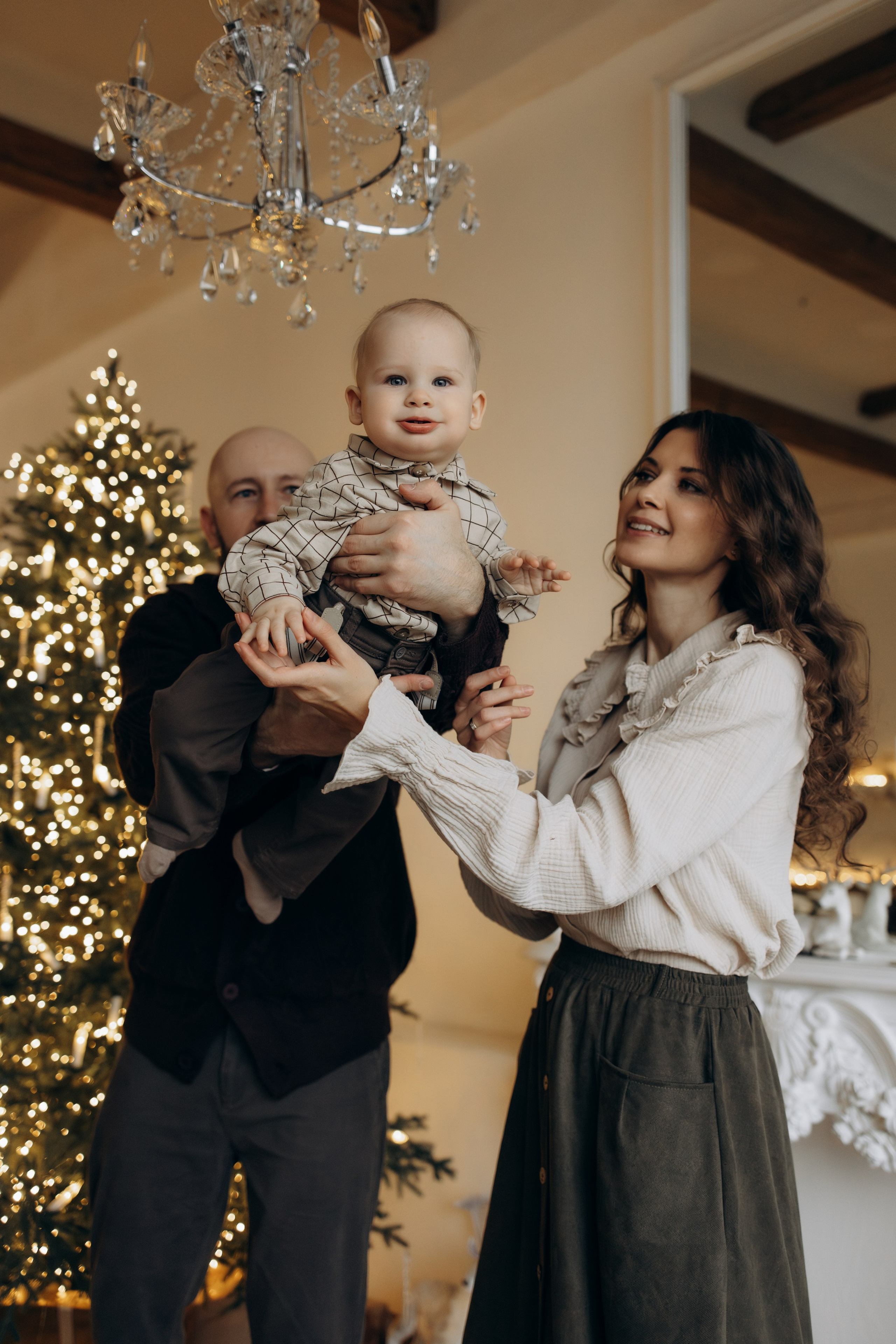 Новогодняя семейная история. Семейный фотограф Москва Юлиана Фетисова