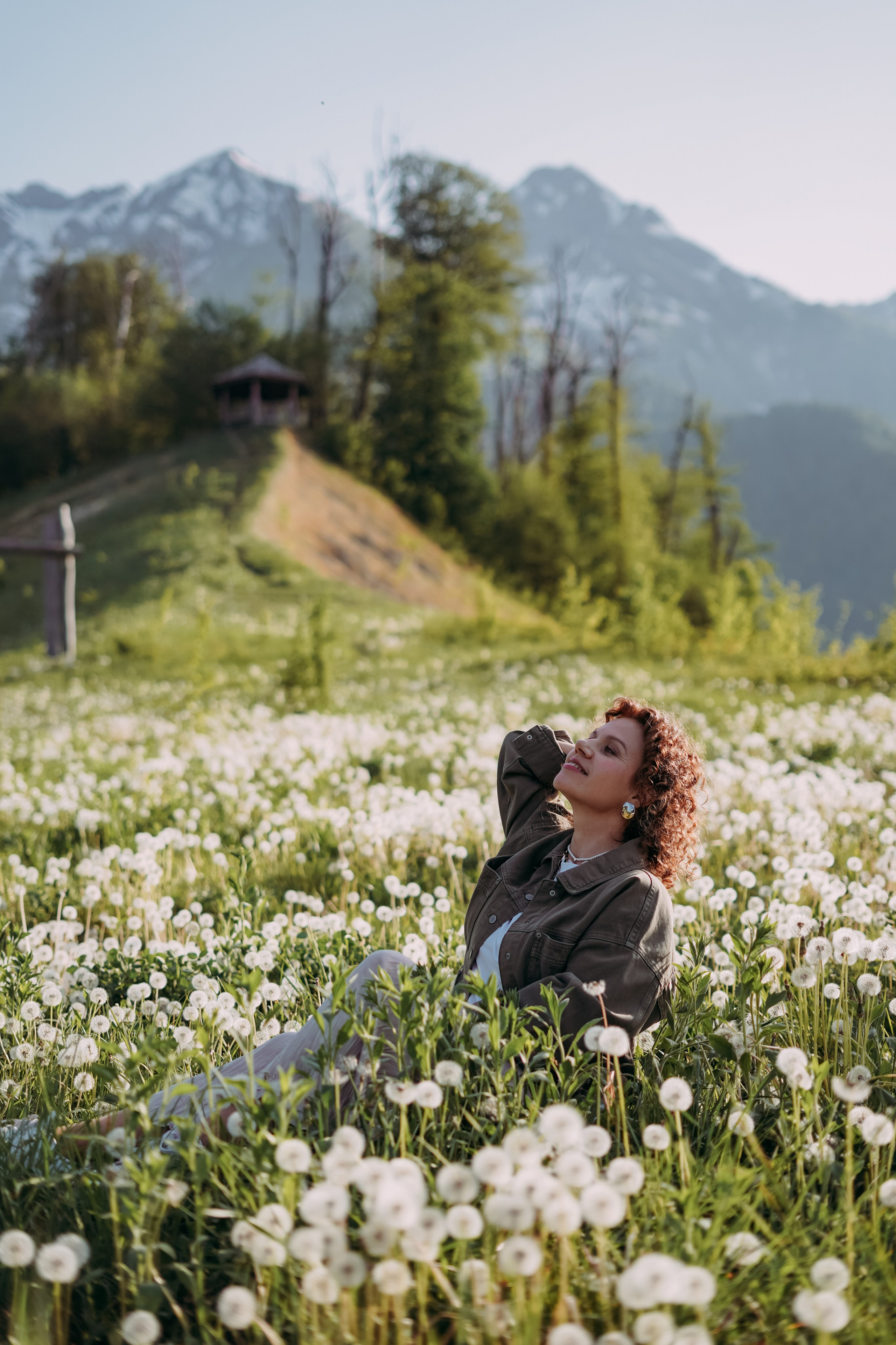 Апрель в горах. Фотосессия для Светланы в Красной Поляне. Фотограф в Сочи и Абхазии | Фототуры | September Air