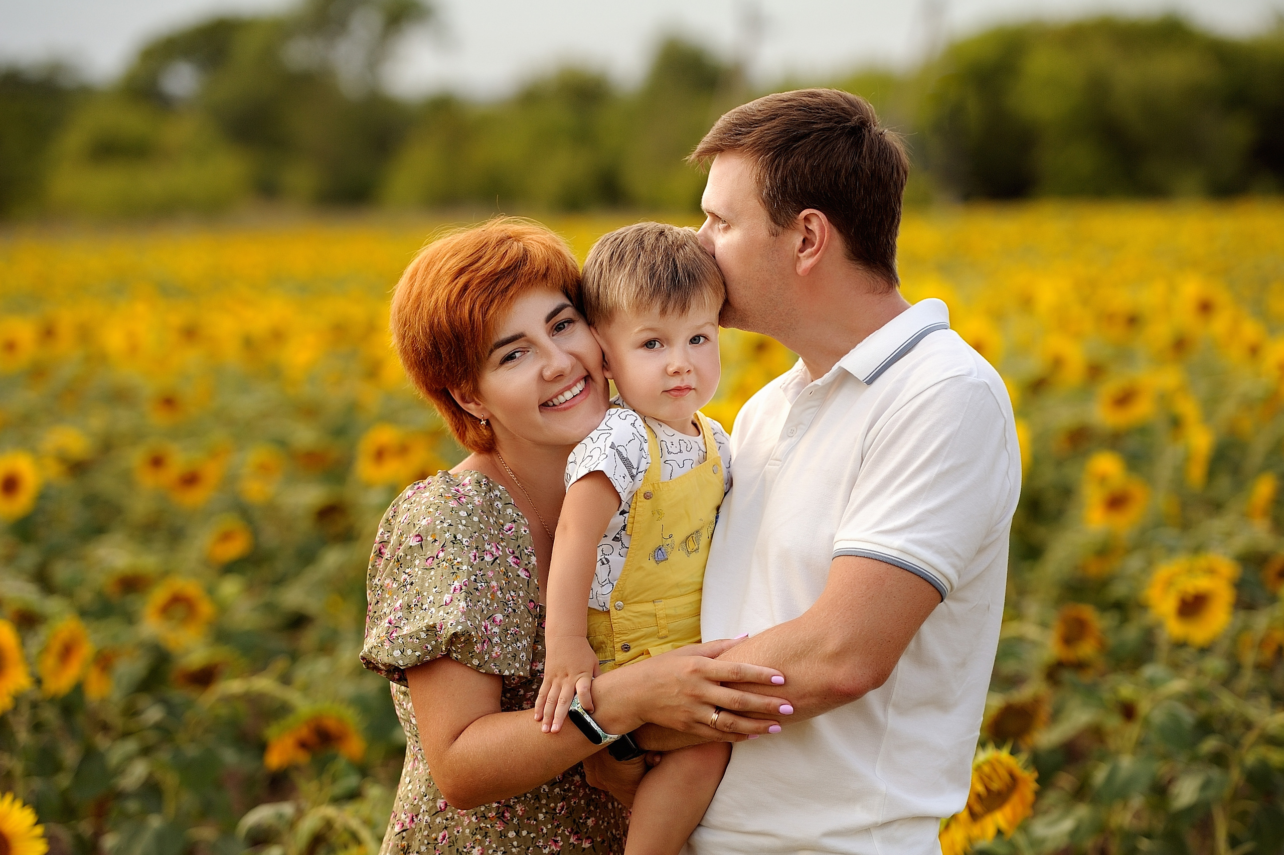 Семейная фотосессия Катя, Сергей и Миша. Свадебный и семейный фотограф в Самаре Головань Наталья