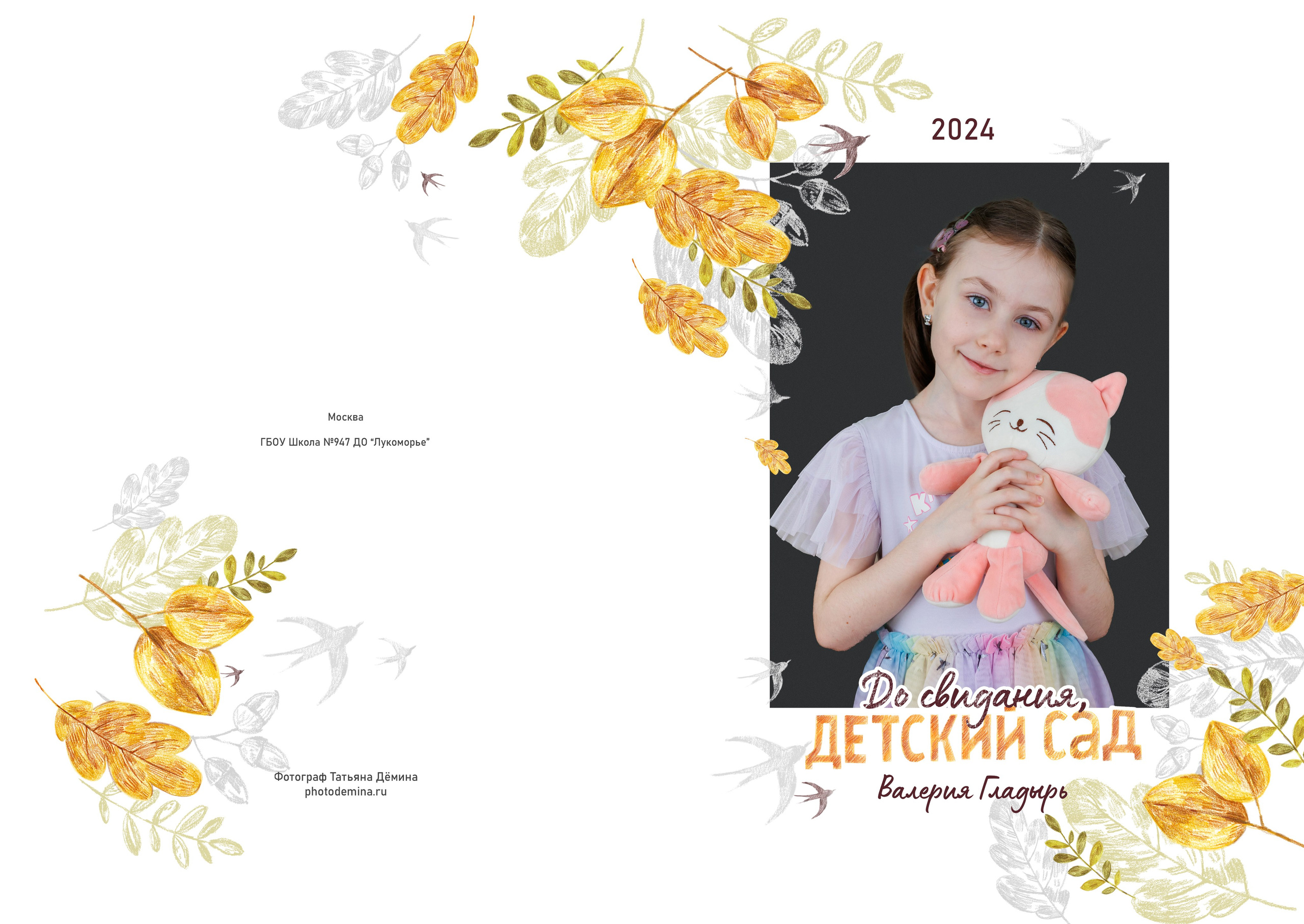 Услуги и Стоимость. Выпускные альбомы, Татьяна Дёмина, Школьный фотограф, Москва