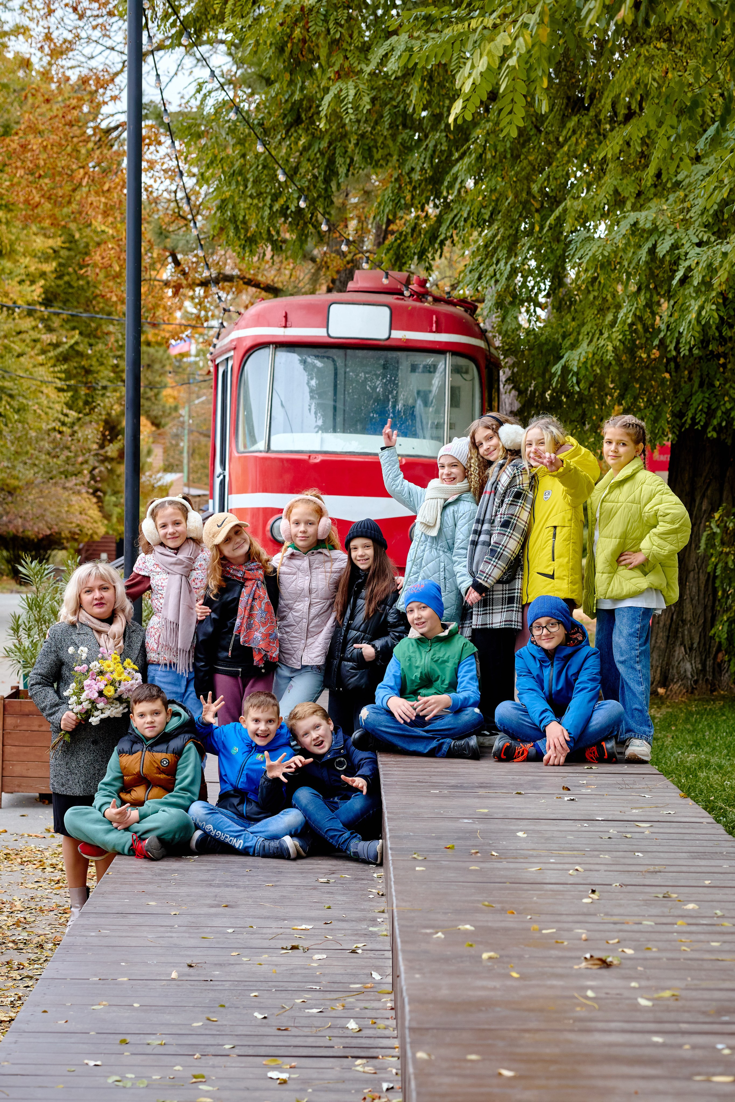 Сьемка для Выпускного Альбома В Парке. Фотограф Выпускные альбомы Таганрог Сергей Коробченко