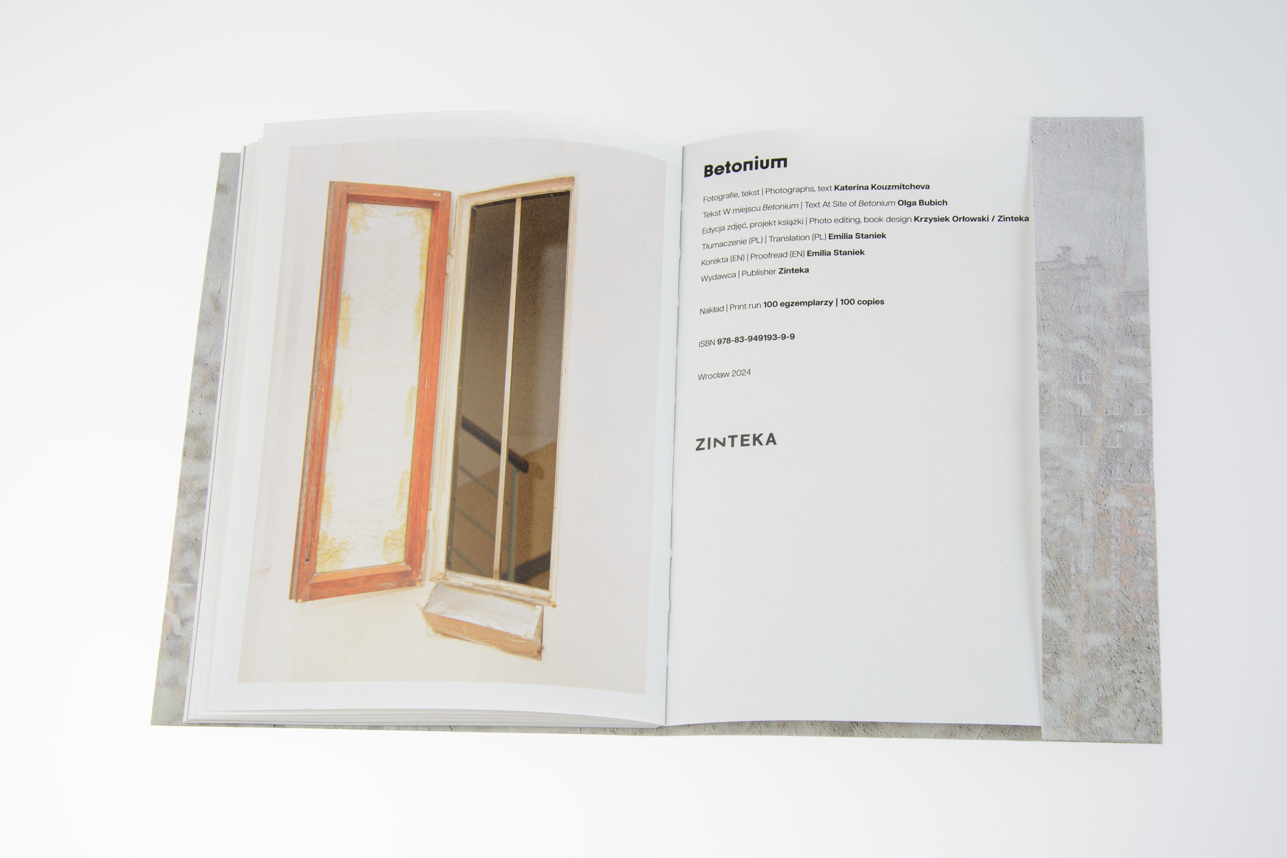 ZIN 'BETONIUM'. Photographer, Documentary and Art