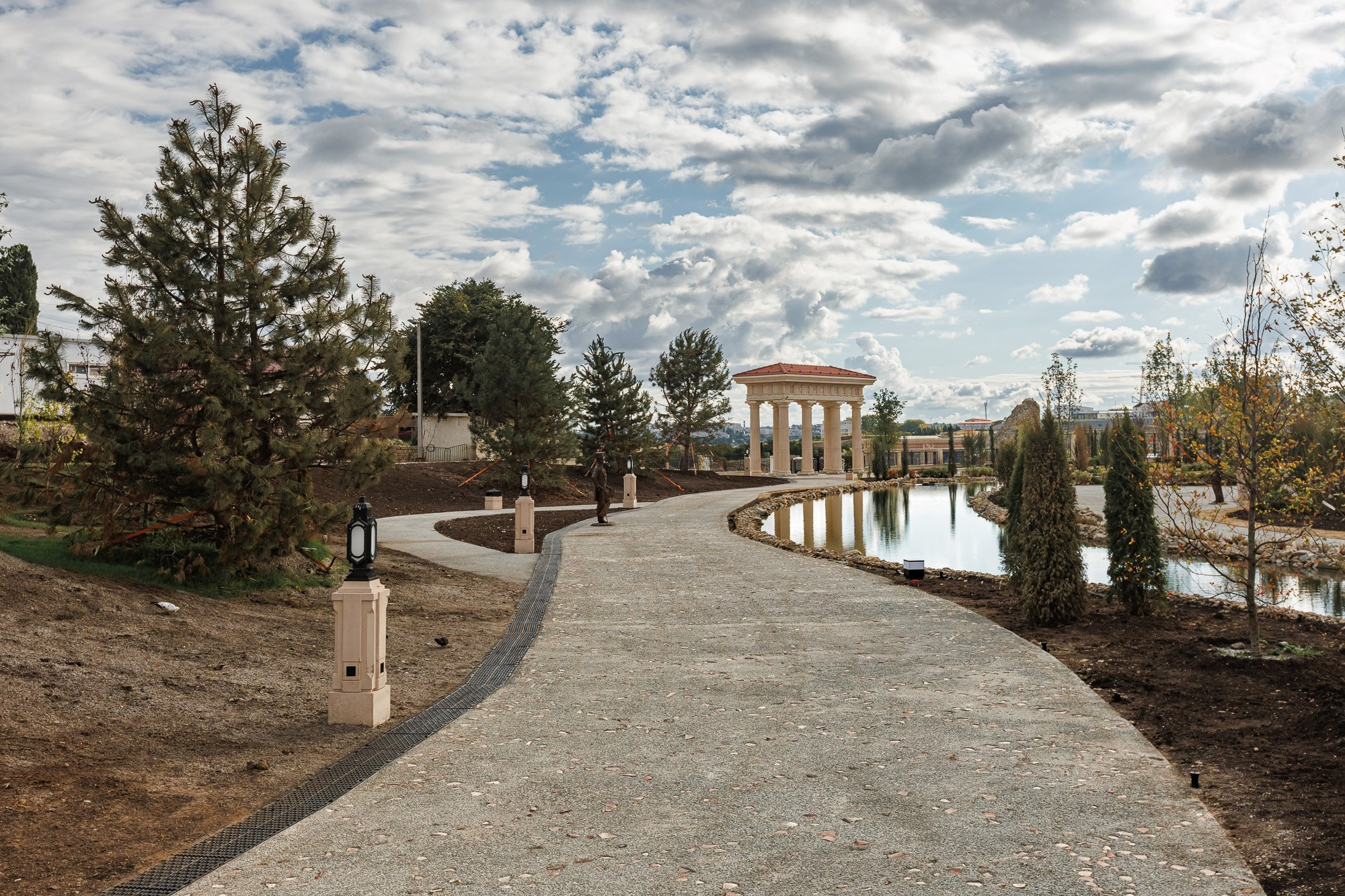 Новый Херсонес в Севастополе, гранитная облицовка Росгранит. Свадебный фотограф, фотосъемка в Крыму, Севастополе, Симферополе, Ялте