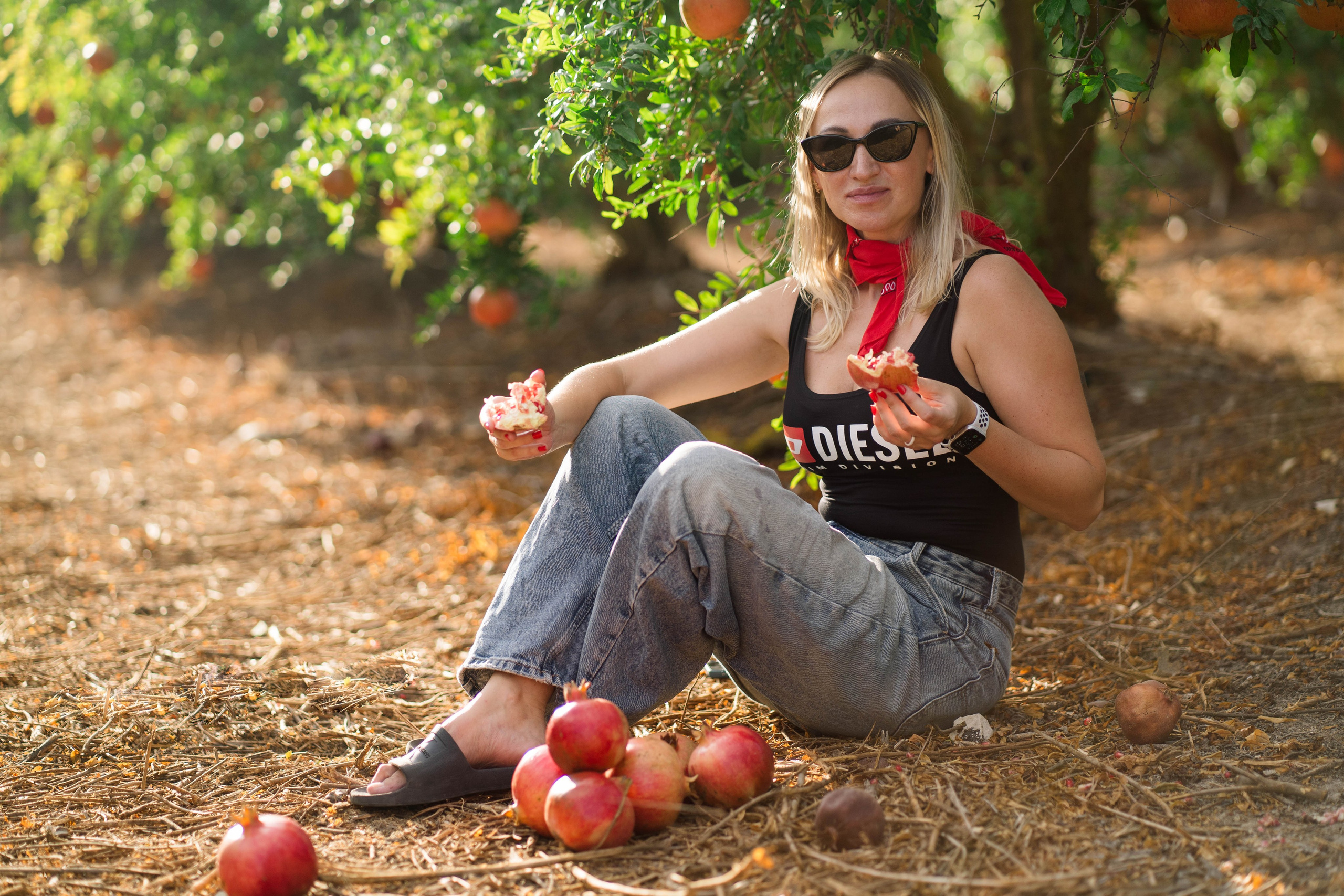 Гранатовый Сад Семья Ирины. Семейный и детский фотограф в Израиле и Москве Дорошок Надя