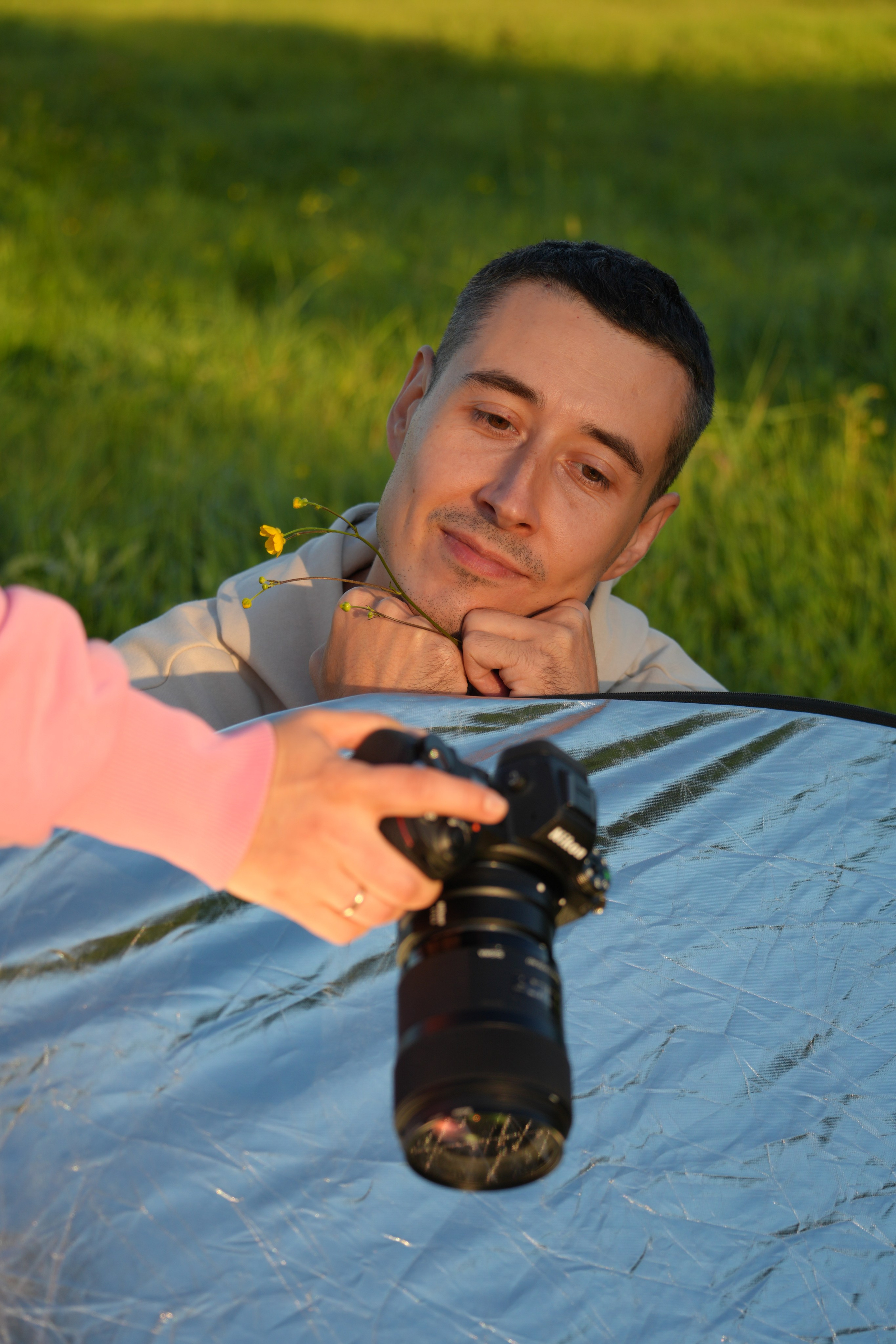 #backstage со съёмок команды в загородном доме. Портретный фотограф в Санкт-Петербурге Дмитриева Наталия