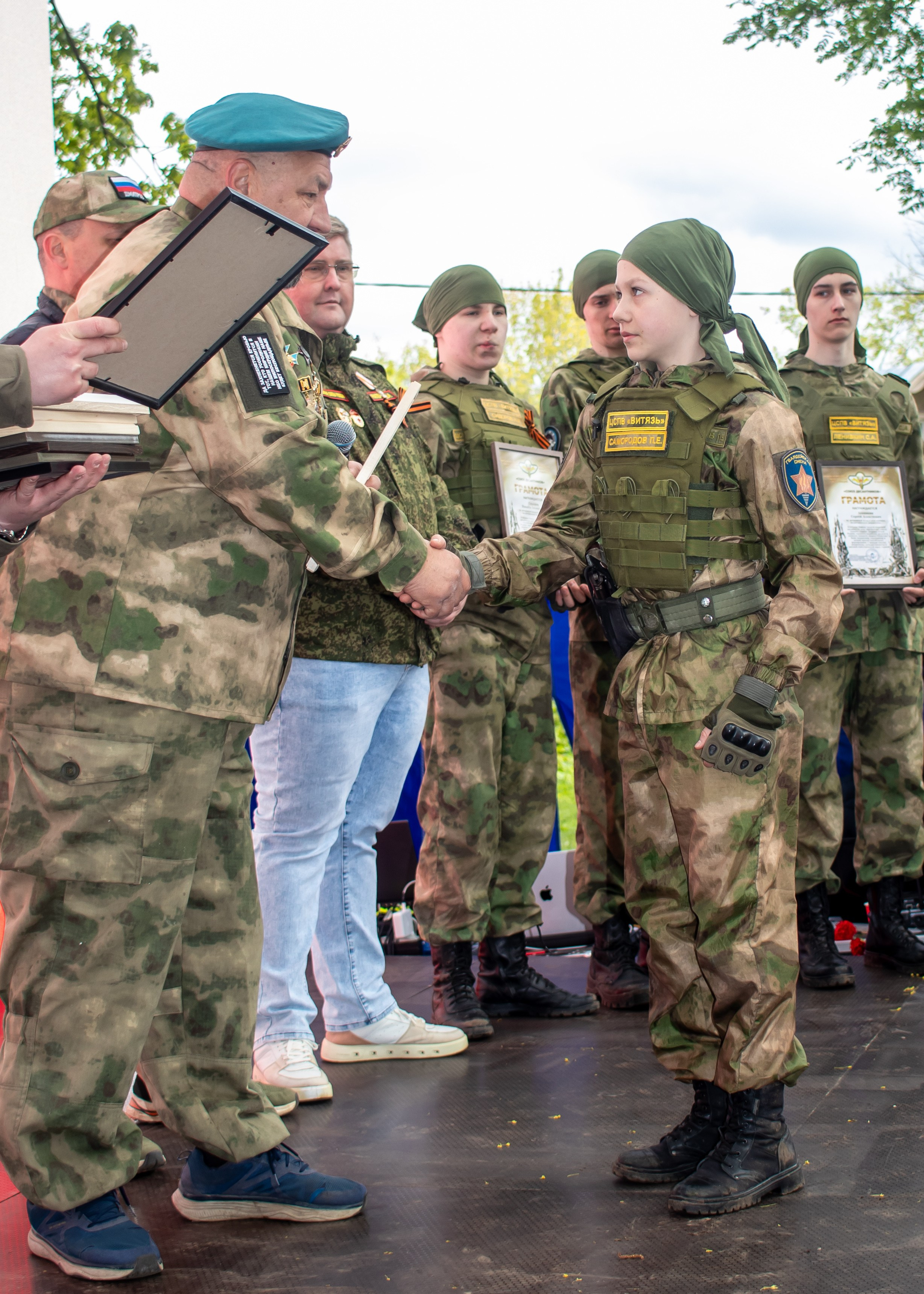 9 мая село Волдынское Дмитровский район торжественное мероприятие в честь дня победы