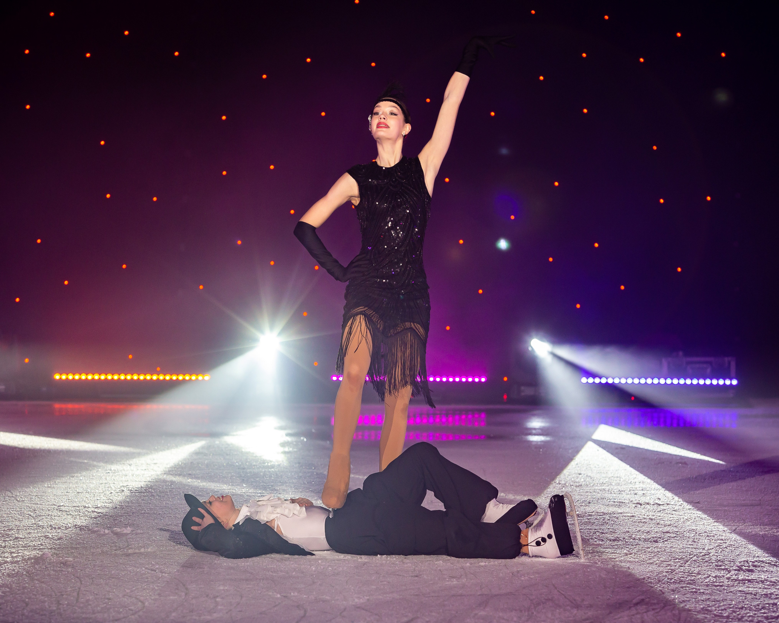 Отчетный концерт. Театр на льду АЛЕКО. Репортажный фотограф в Москве