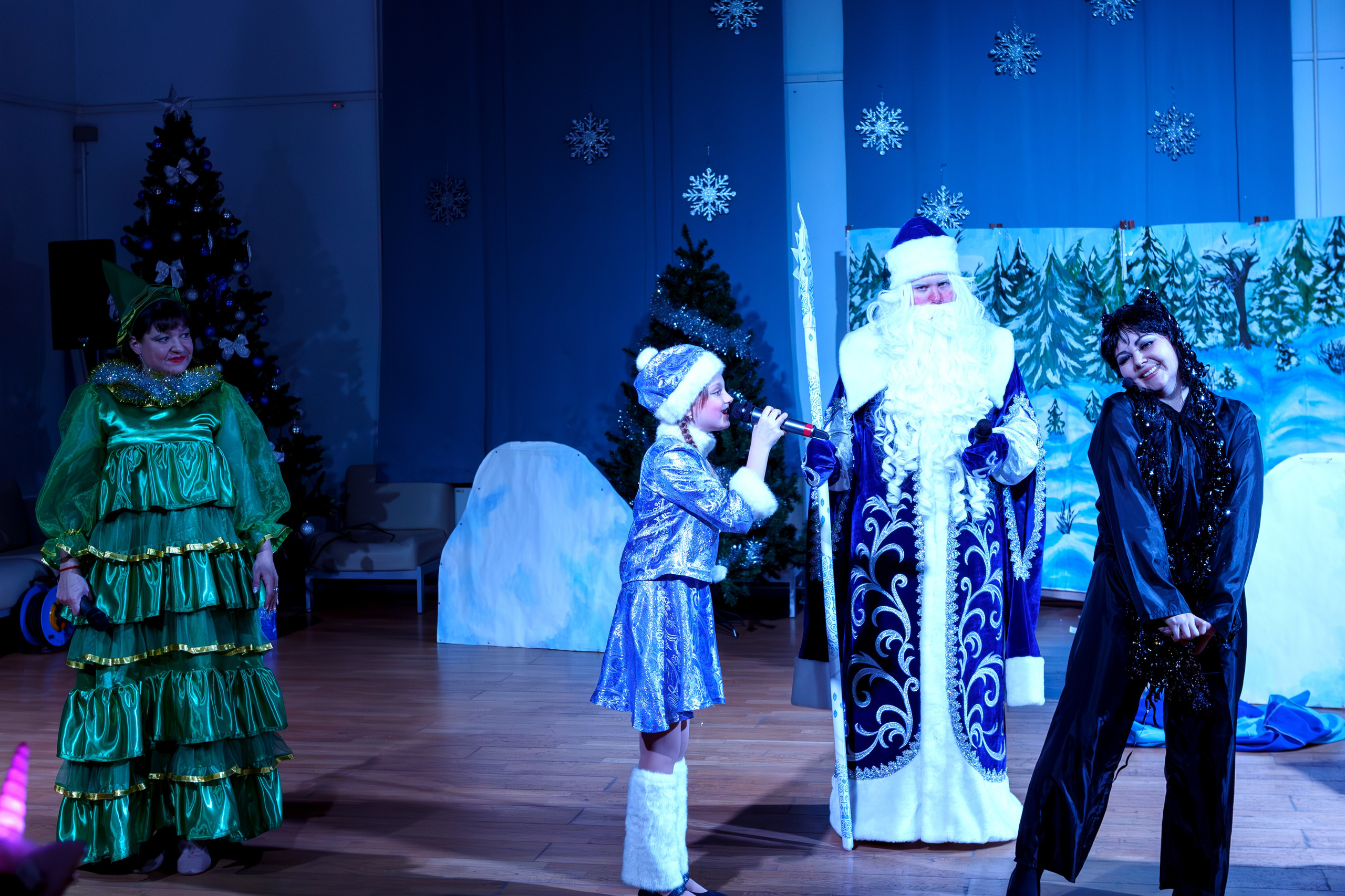 Новогодний утренник в ЦДТ г. Подольск. Выпускные альбомы и школьный фотограф в Подольске, Троицке, Щербинке, Москве и Московской области