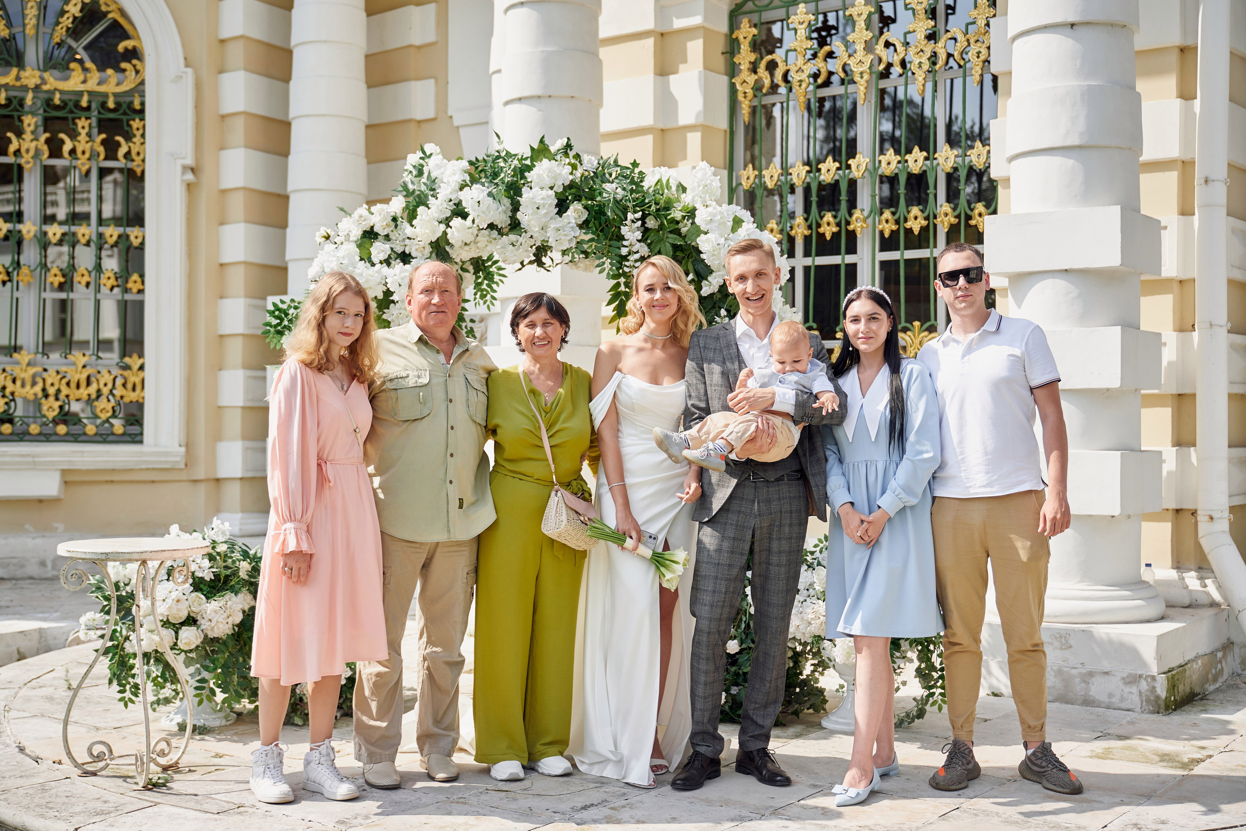 Свадебняа Фотосессия Николая и Анастасии в Кусково