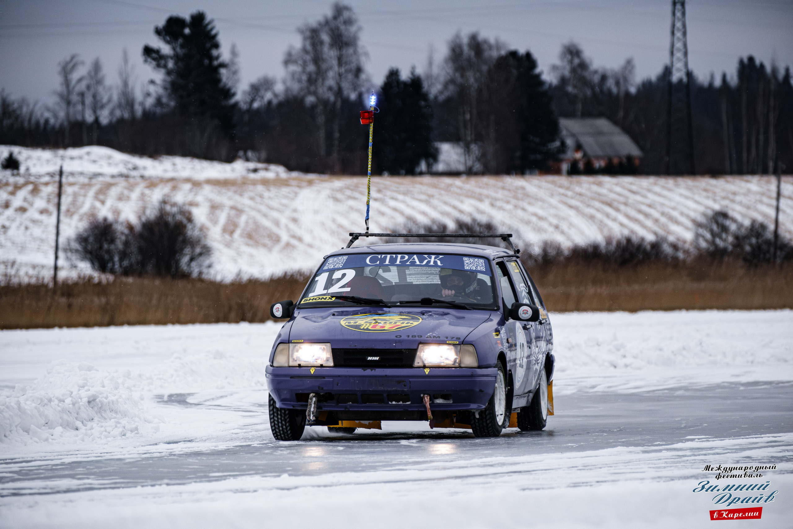 «Зимний Драйв в Карелии» Авто Марафон-гигант «25 часов на льду» Илона Накутис, Николай Грязин, джимхана, фотограф Антон Медведев, icoguar, Сортавала, Карелия