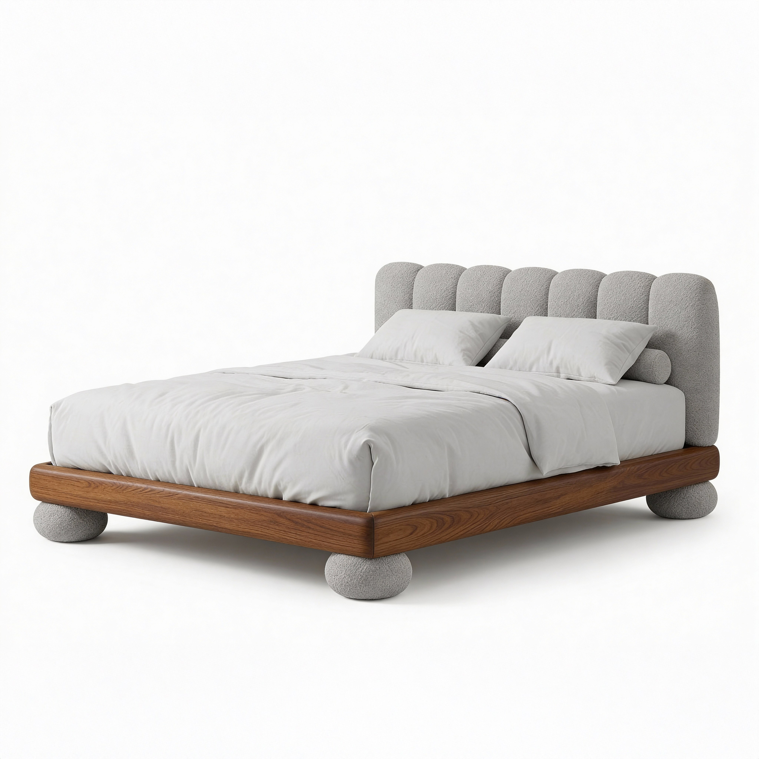 Кровать на мягких лапках. Интерьерный фотограф. Фотограф архитектуры