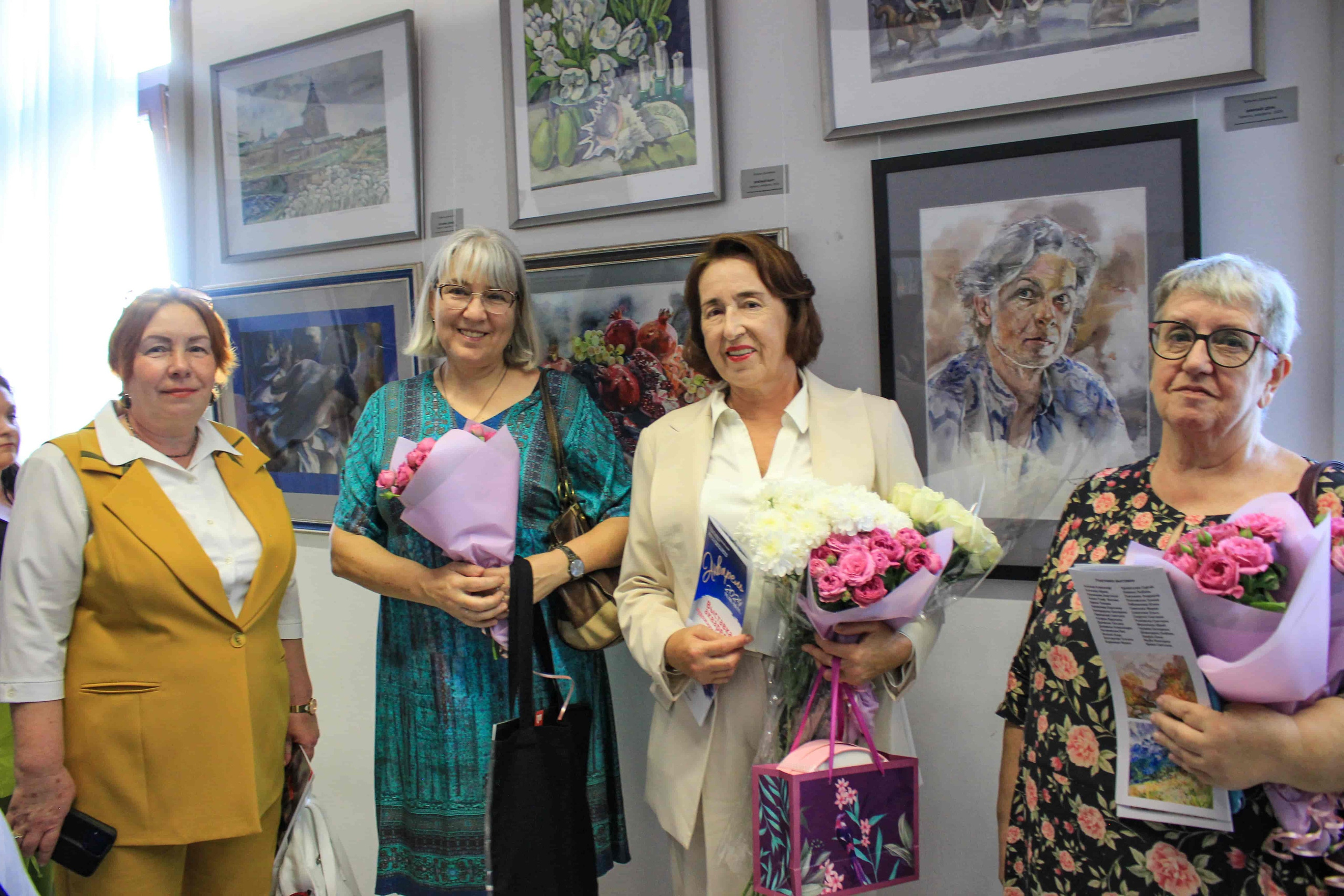 АКВАРЕЛЬ 2024 выставка. Свет акварели Галины Поплавской