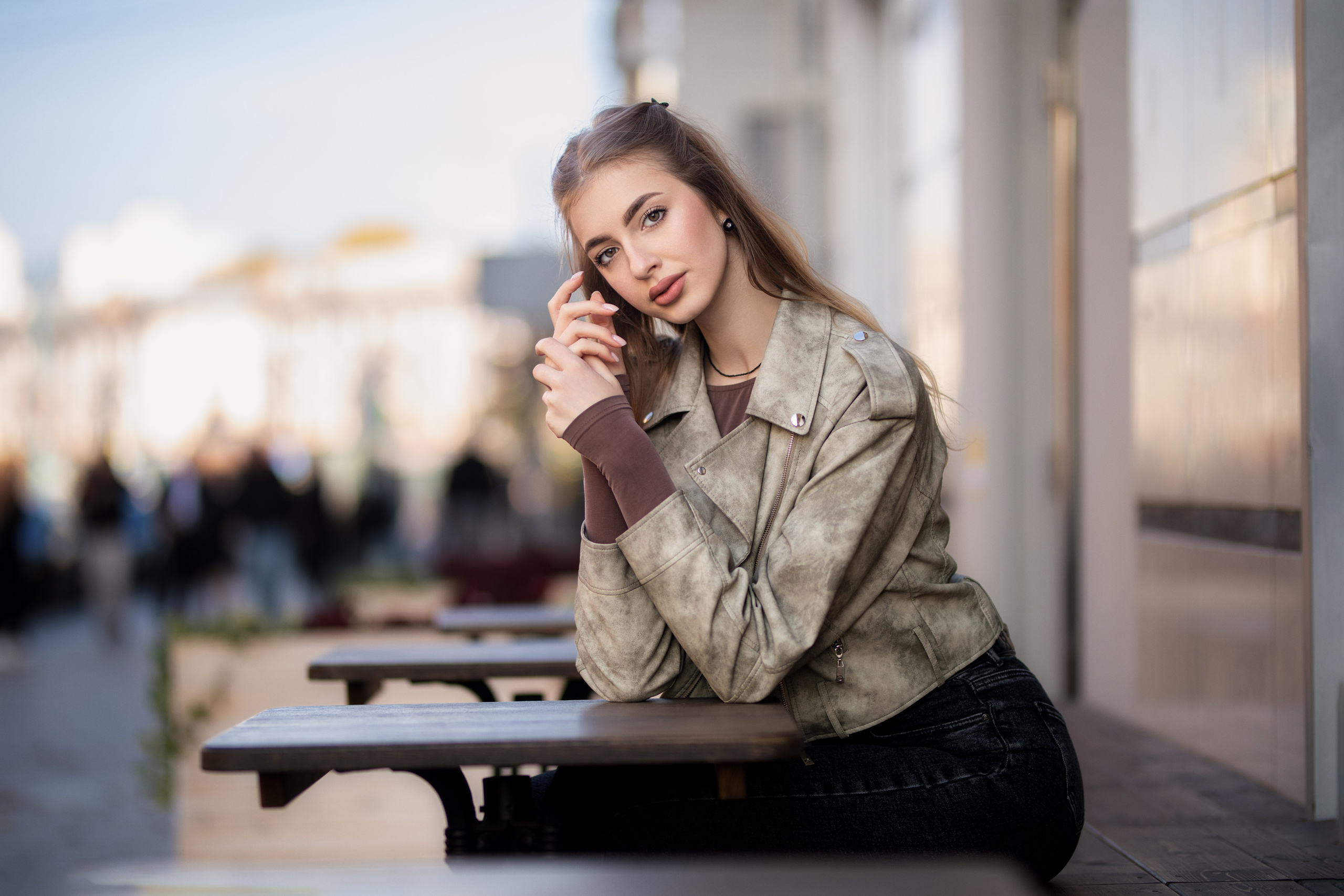 Осенняя городская съемка с Ксенией в формате для «себя». Дмитрий Шульгин, портретный фотограф в Воронеже